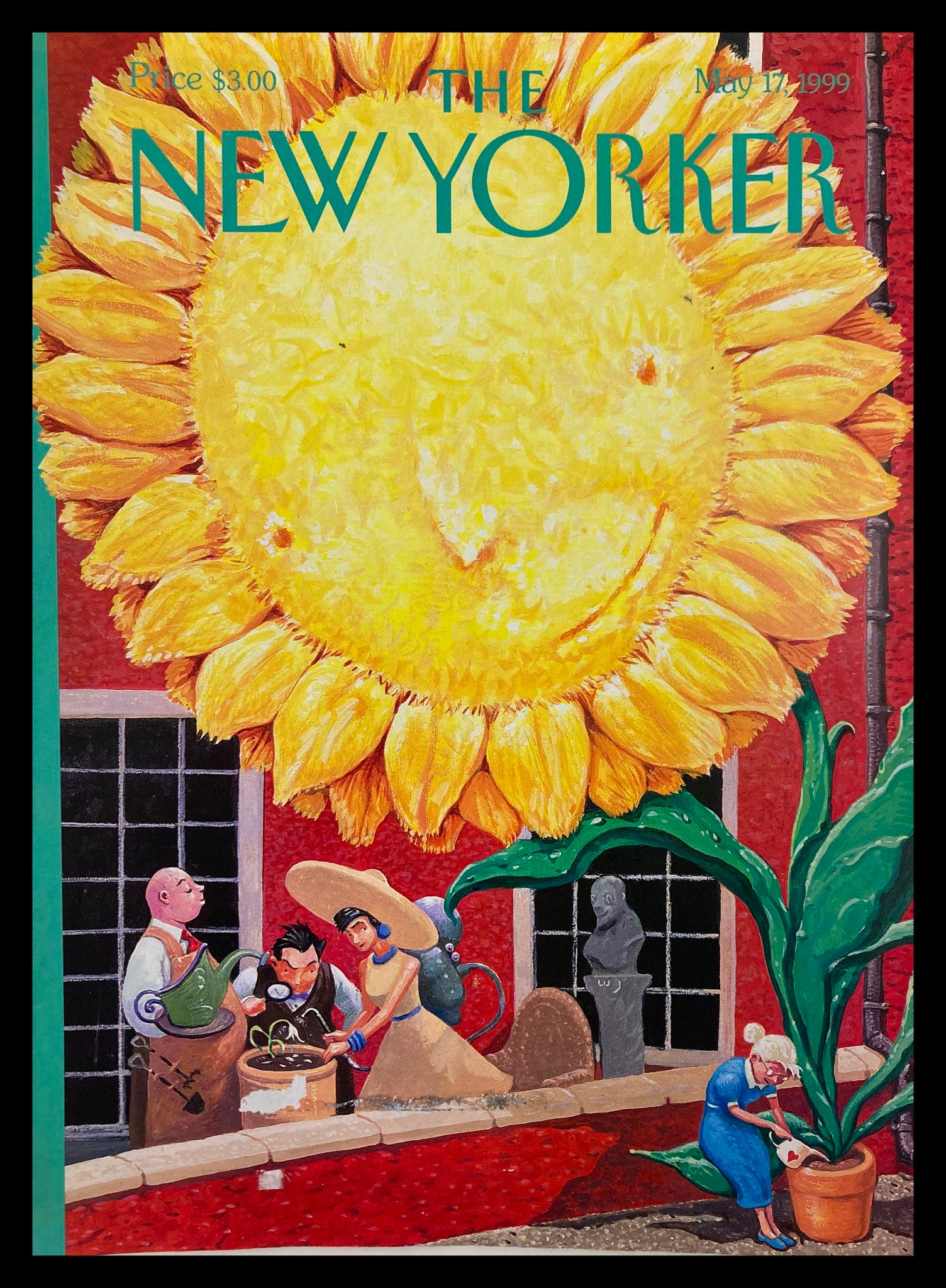 COVER ONLY The New Yorker May 17 1999 Reap What You Sew by William Joyce