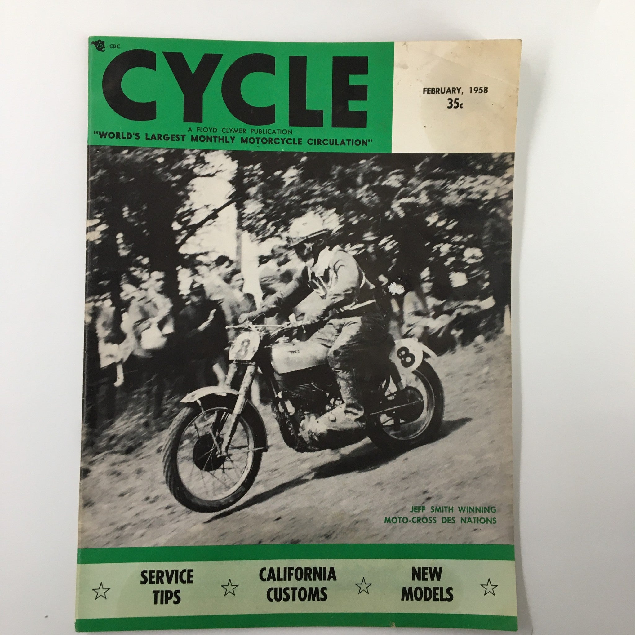 VTG Cycle Magazine February 1958 Time for an Electric Check No Label