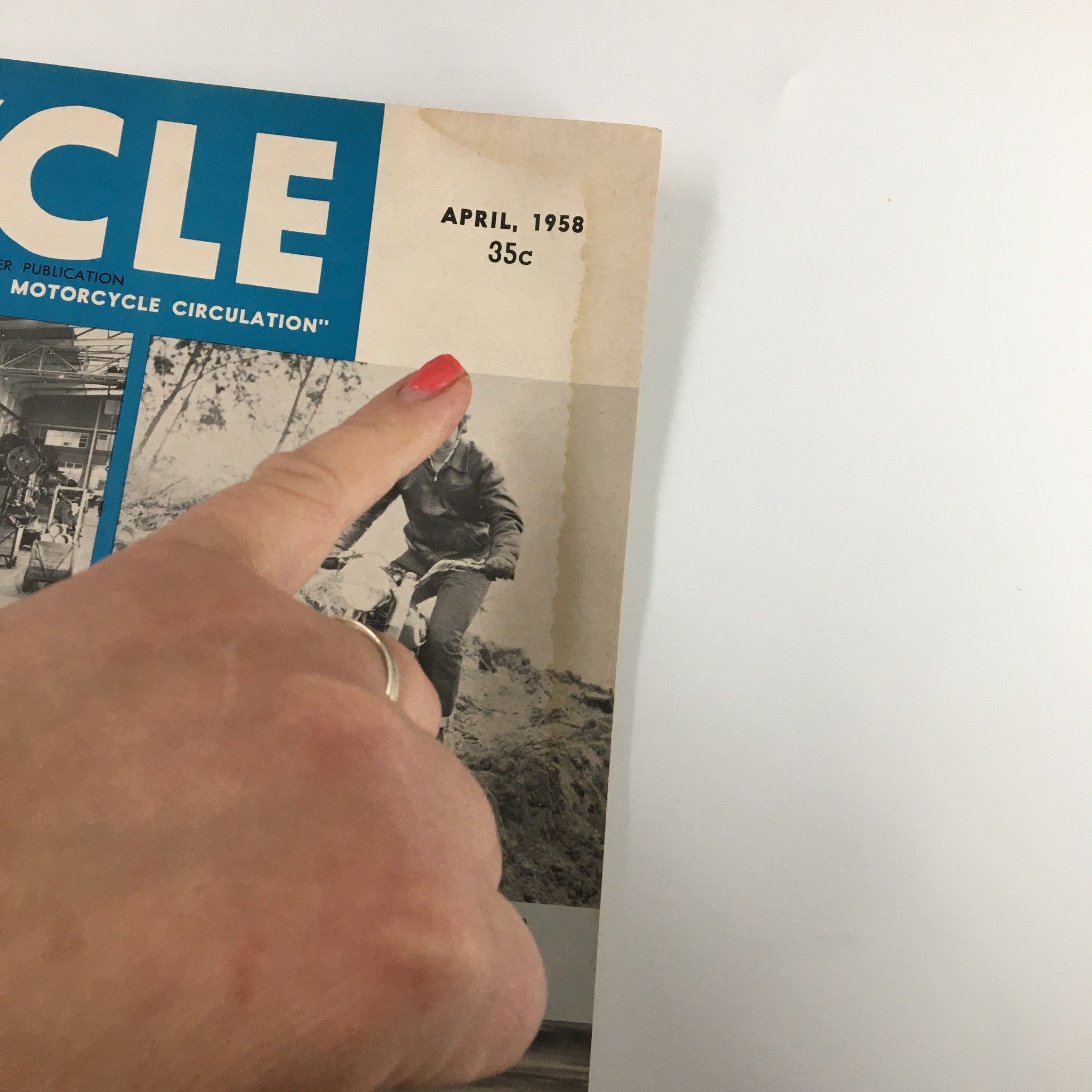 VTG Cycle Magazine April 1958 European Motorcycle Factories No Label