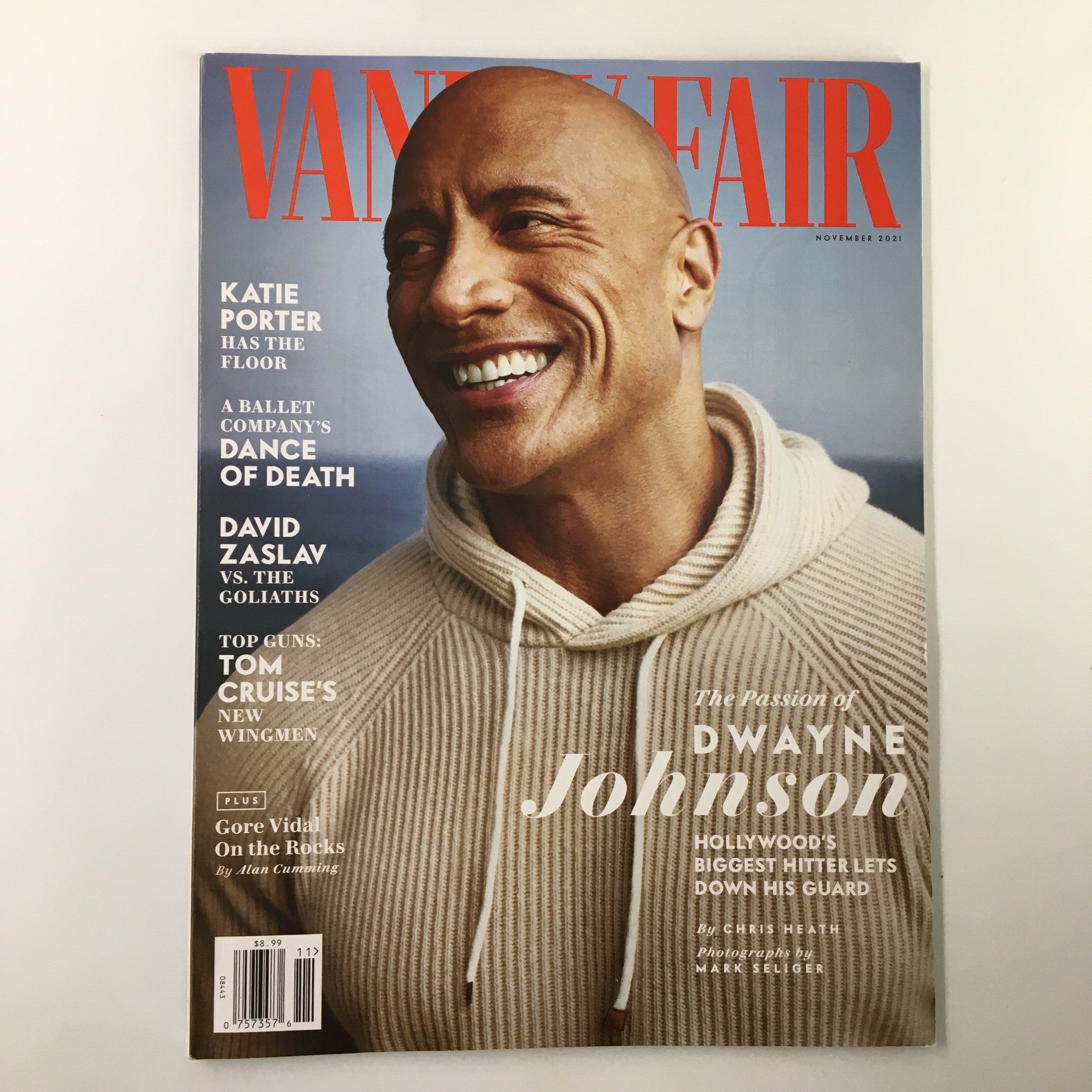 Vanity Fair Magazine November 2021 The Passion of Dwayne Johnson No Label VG