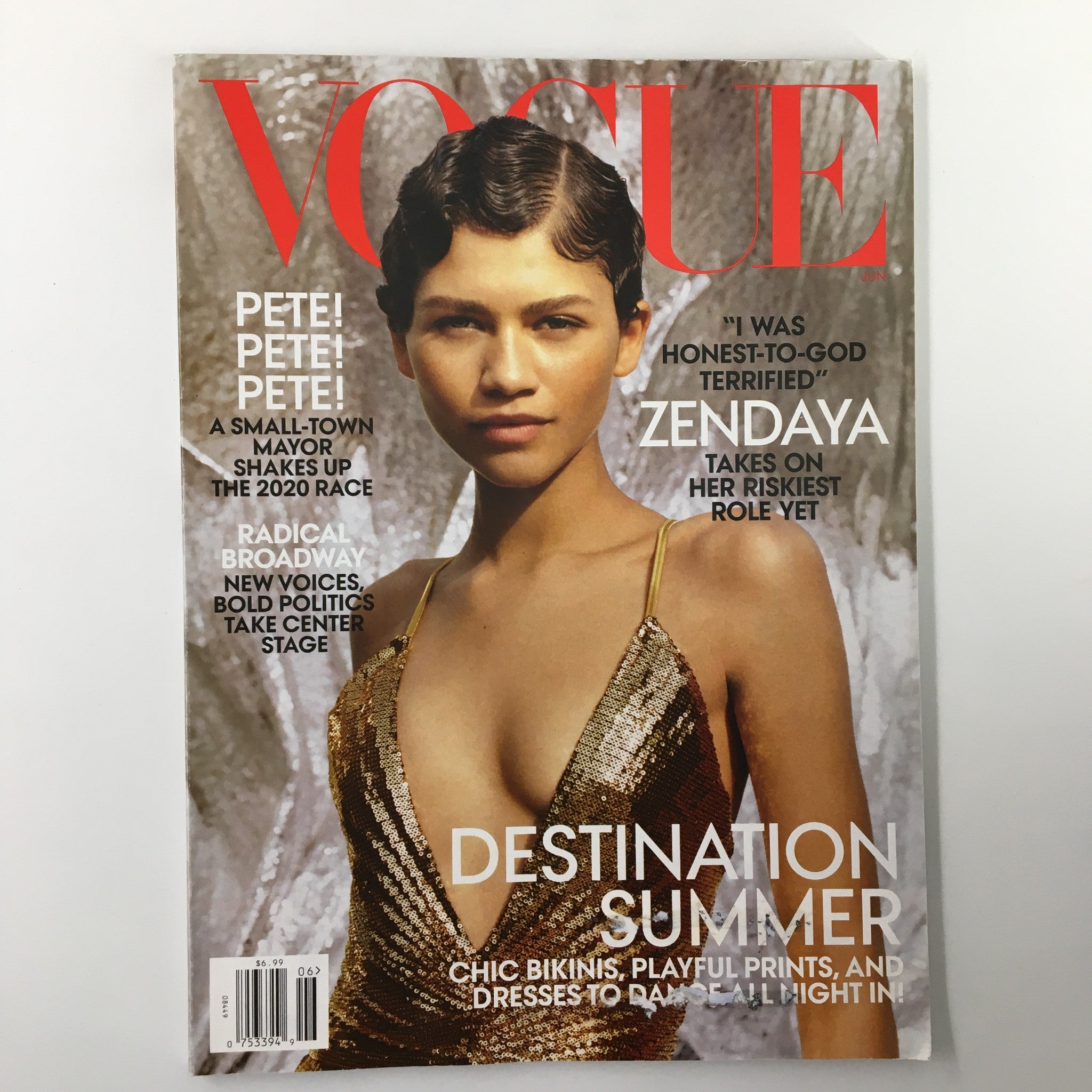 Vogue Magazine June 2019 Zendaya Takes On Her Riskiest Role Yet