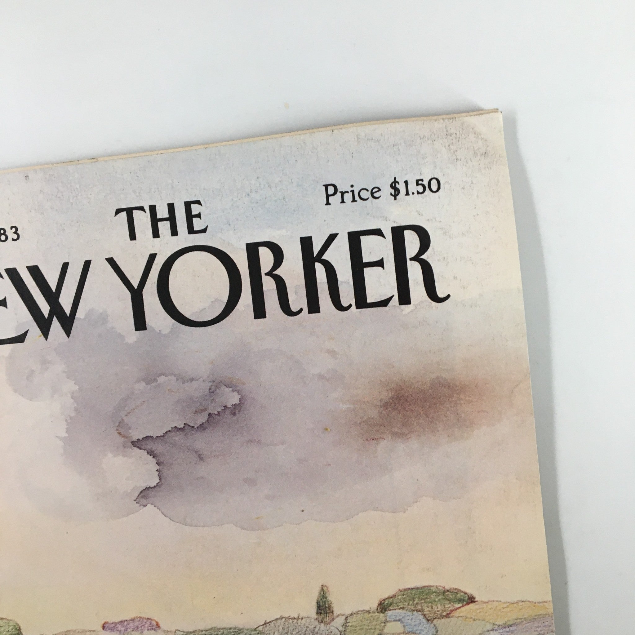 The New Yorker Magazine October 3 1983 Camouflage by Saul Steinberg No Label