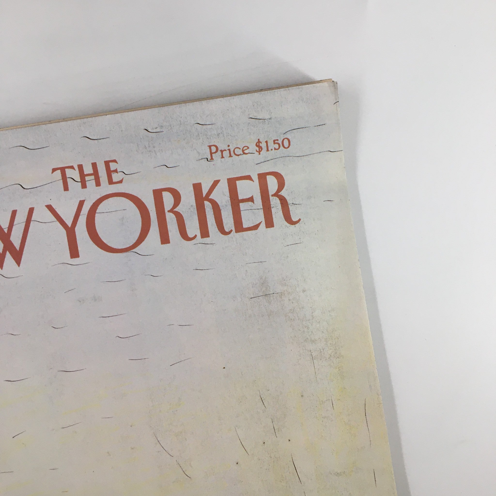 The New Yorker Magazine June 6 1983 Sunset by Jean-Jacques Sempe No Label