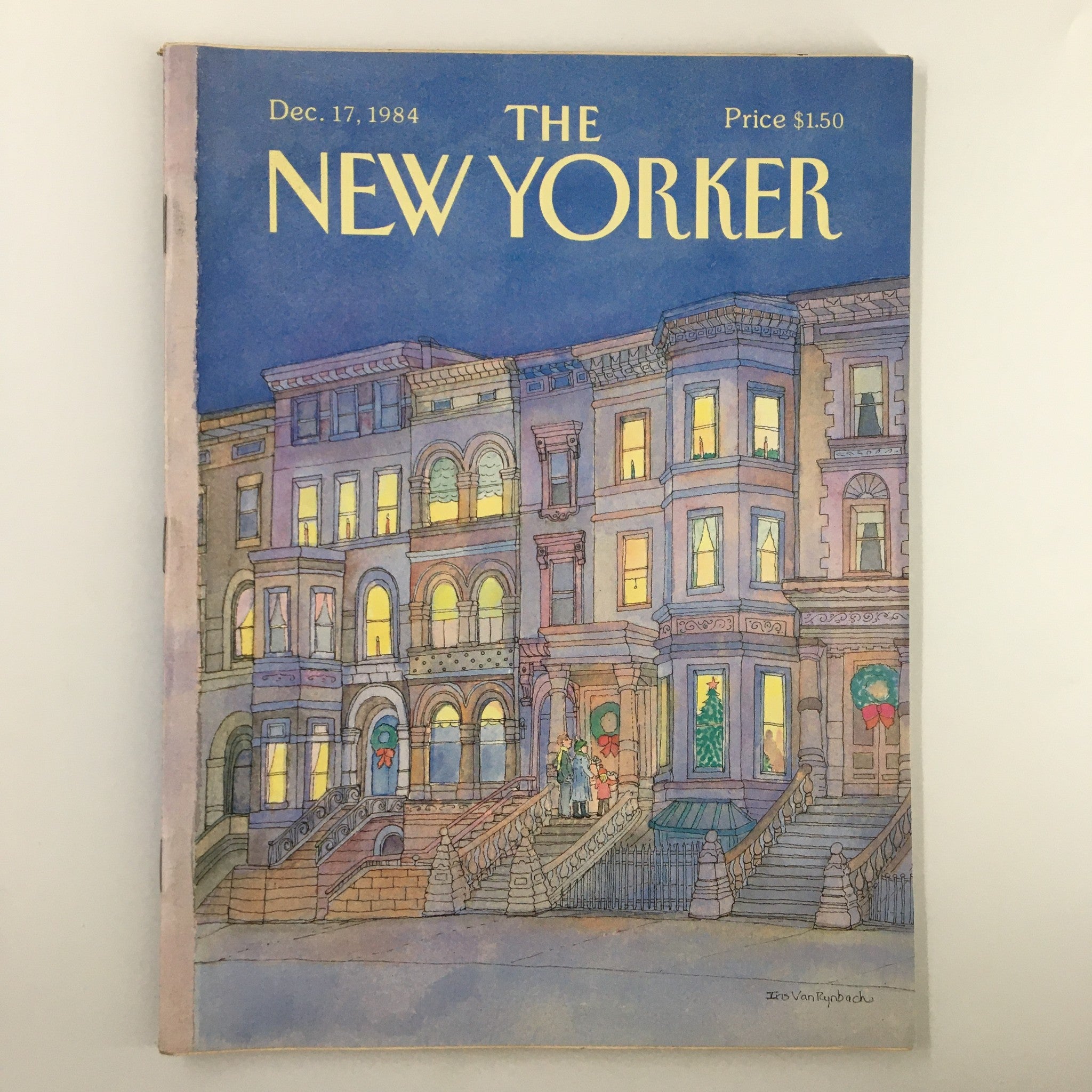 The New Yorker Magazine December 17 1984 Neighbour by Iris Van Rynback No Label