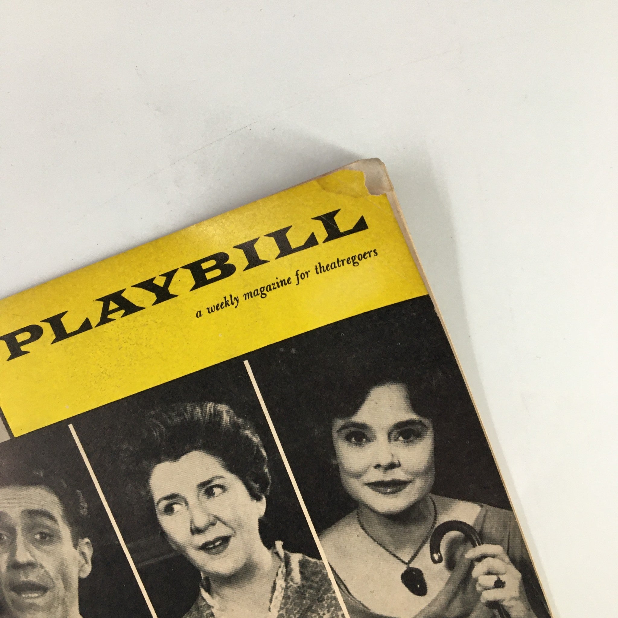 1960 Playbill Hudson Theatre Lillian Hellman's Toys In The Attic by Arthur Penn