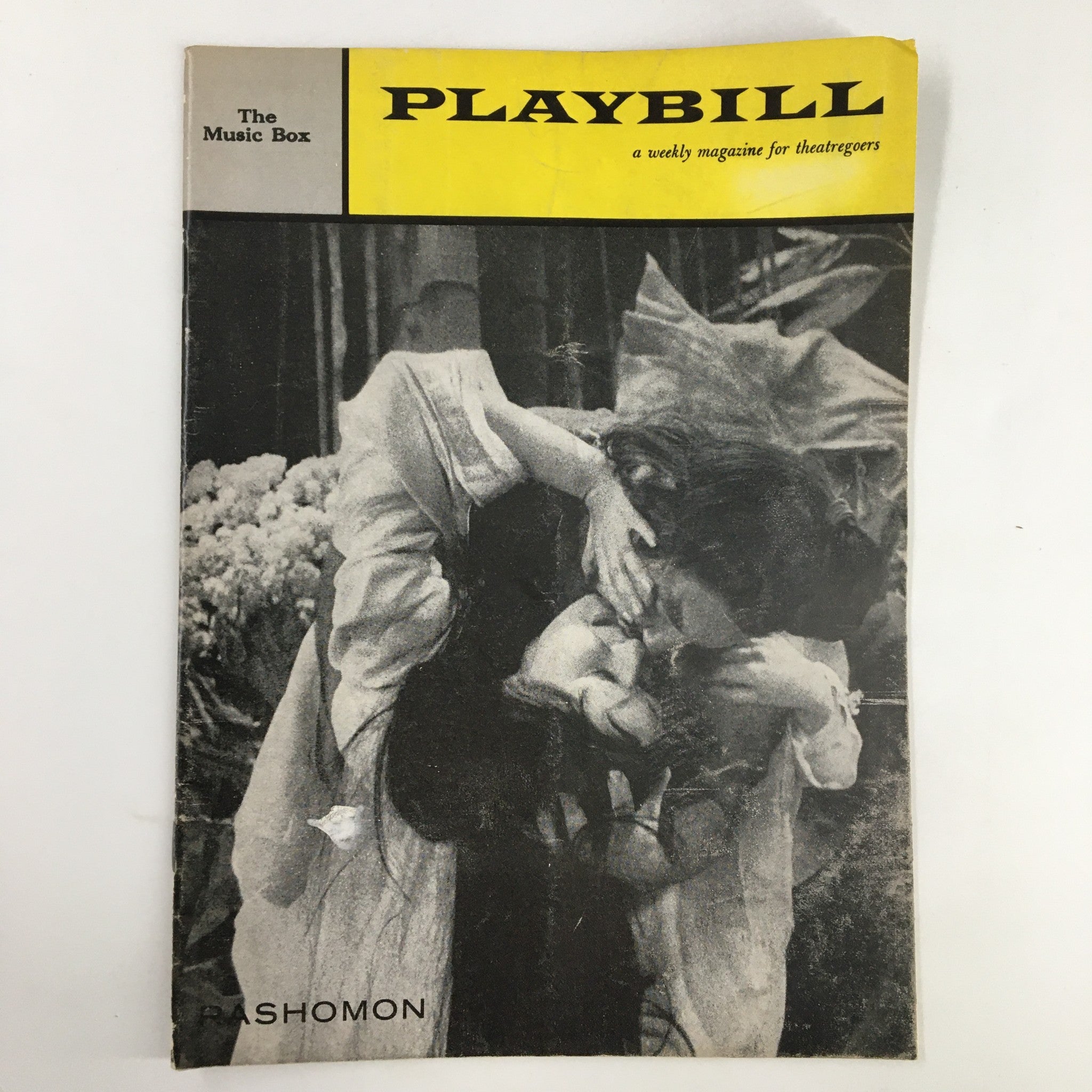 1959 Playbill The Music Box Claire Bloom in Rashomon by Fay and Michael Kanin