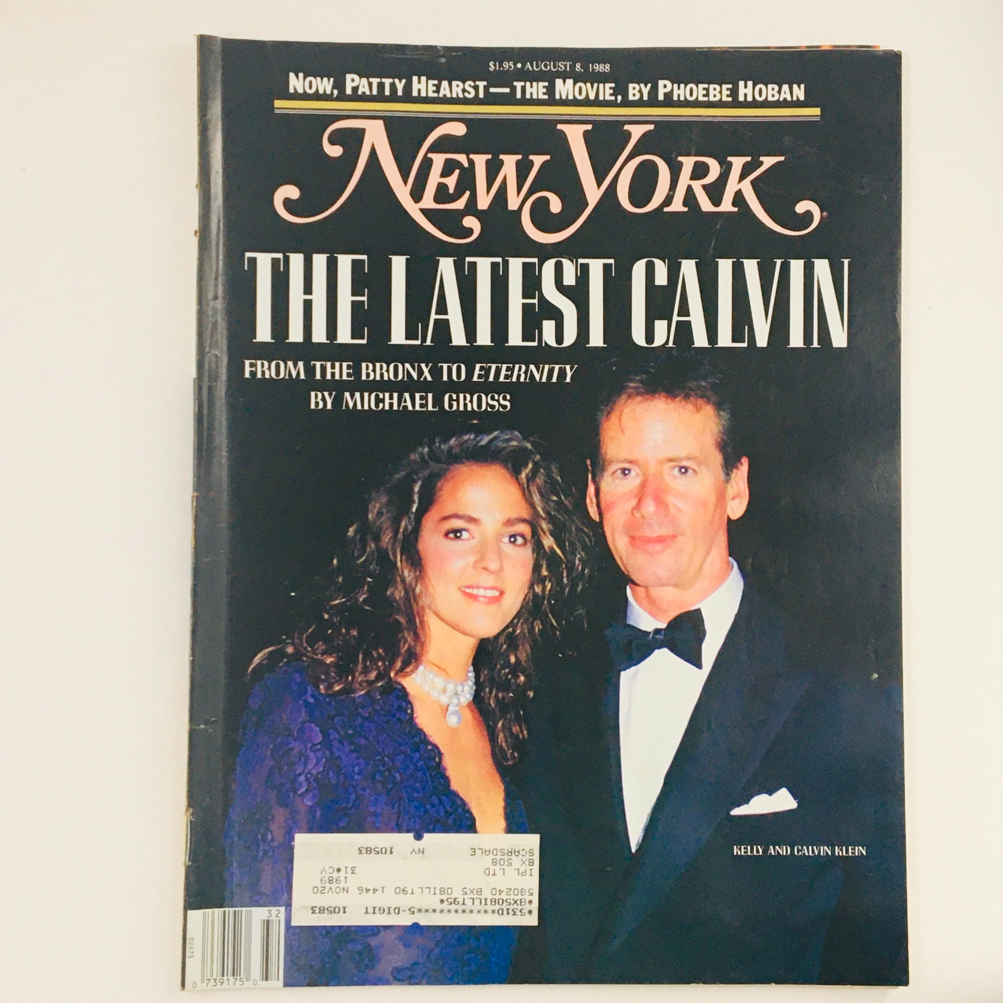 New York Magazine August 8 1988 Kelly and Calvin Klein The Latest Calvin