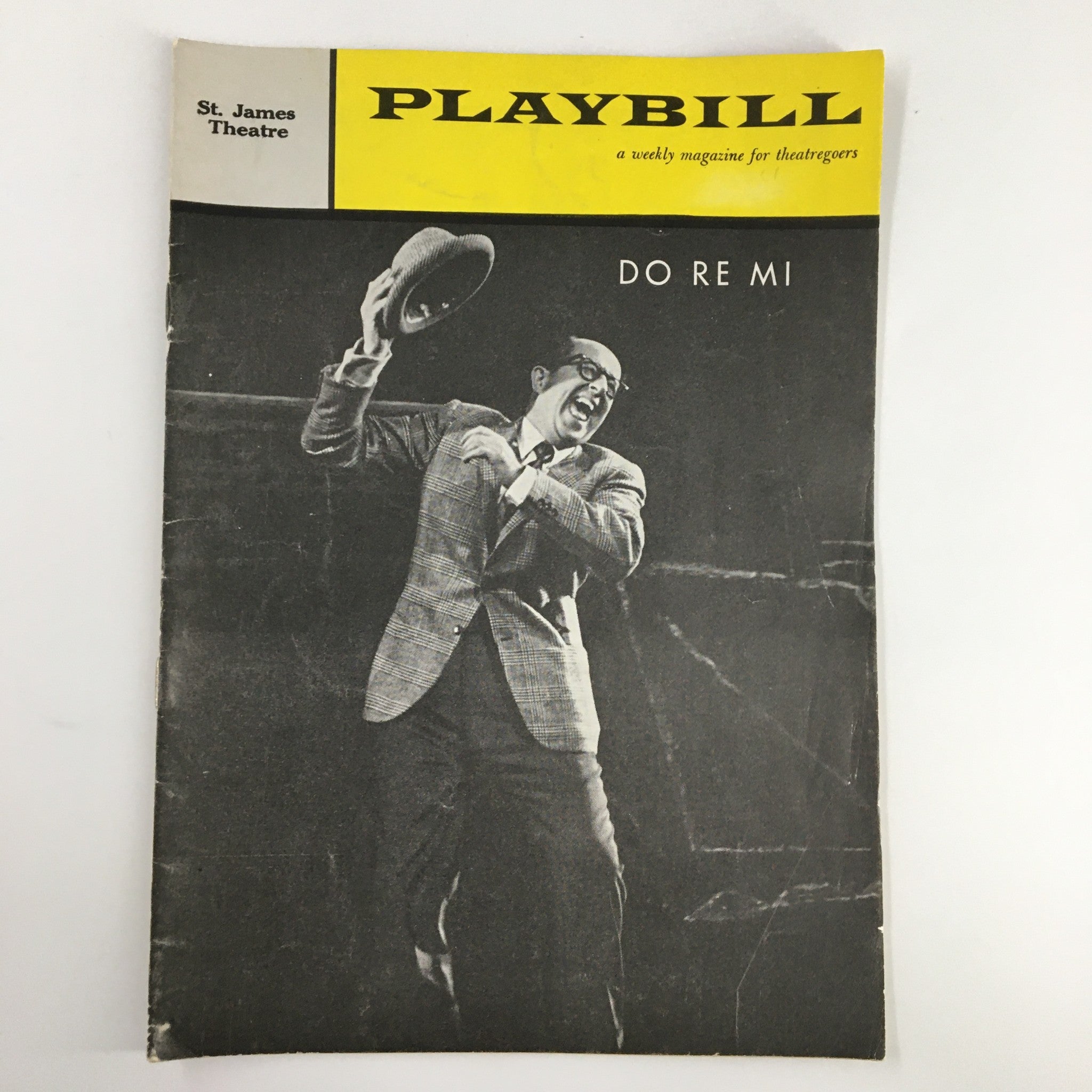 1961 Playbill St. James Theatre Phil Silvers The Musical Do Re Mi, Garson Kanin