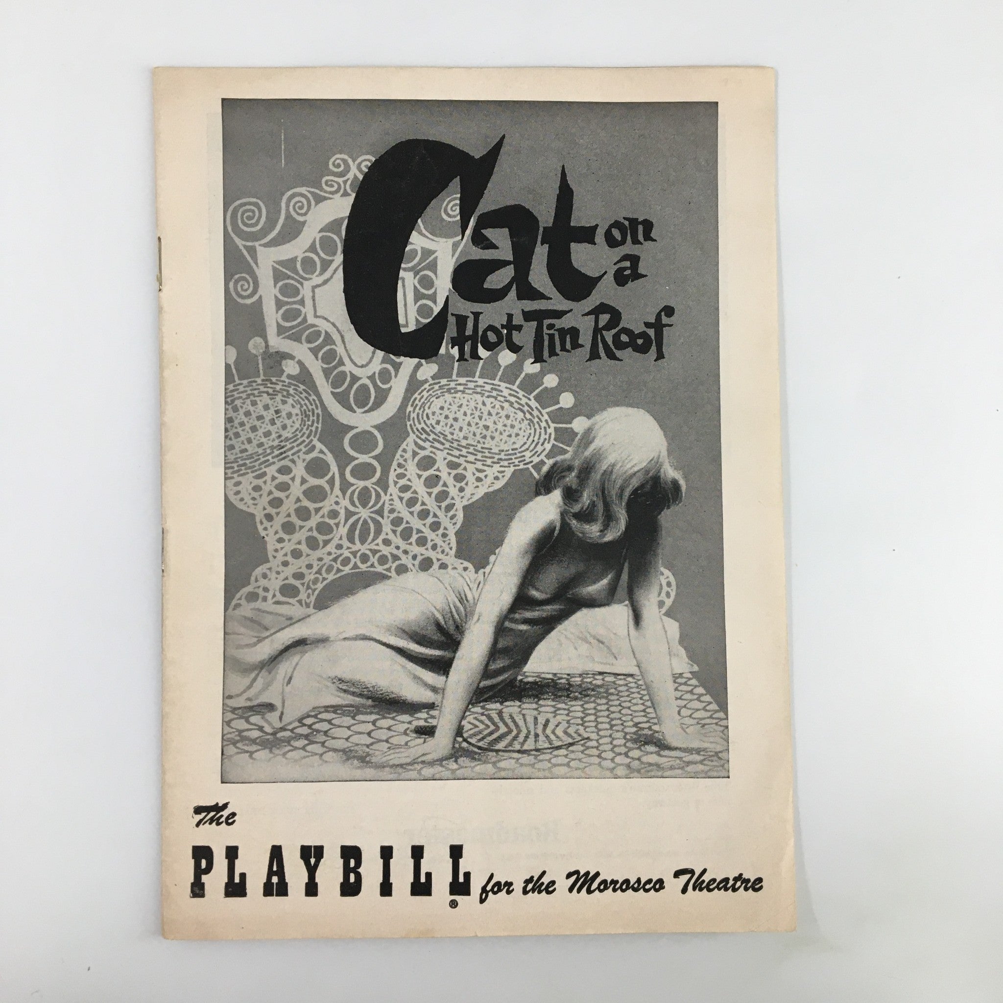 1956 Playbill Morosco Theatre Thomas Gomez in Cat On A Hot Tin Roof