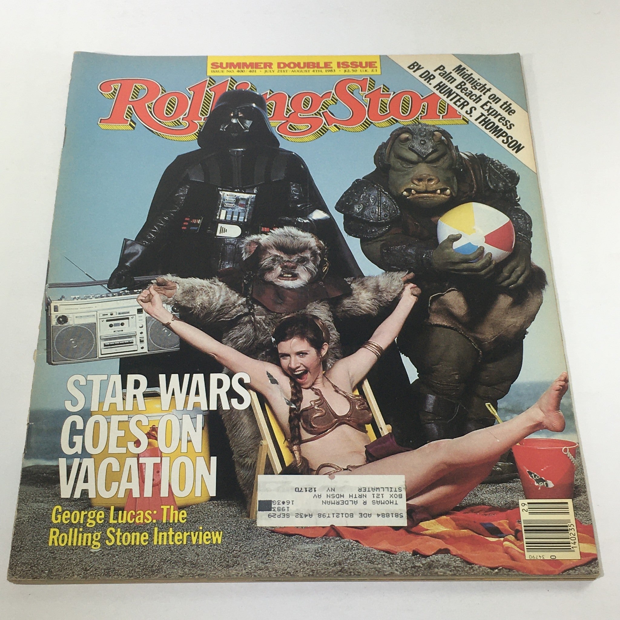 VTG Rolling Stone: July 21-August 4 1983 - Star Wars Darth Vader Princess Leia