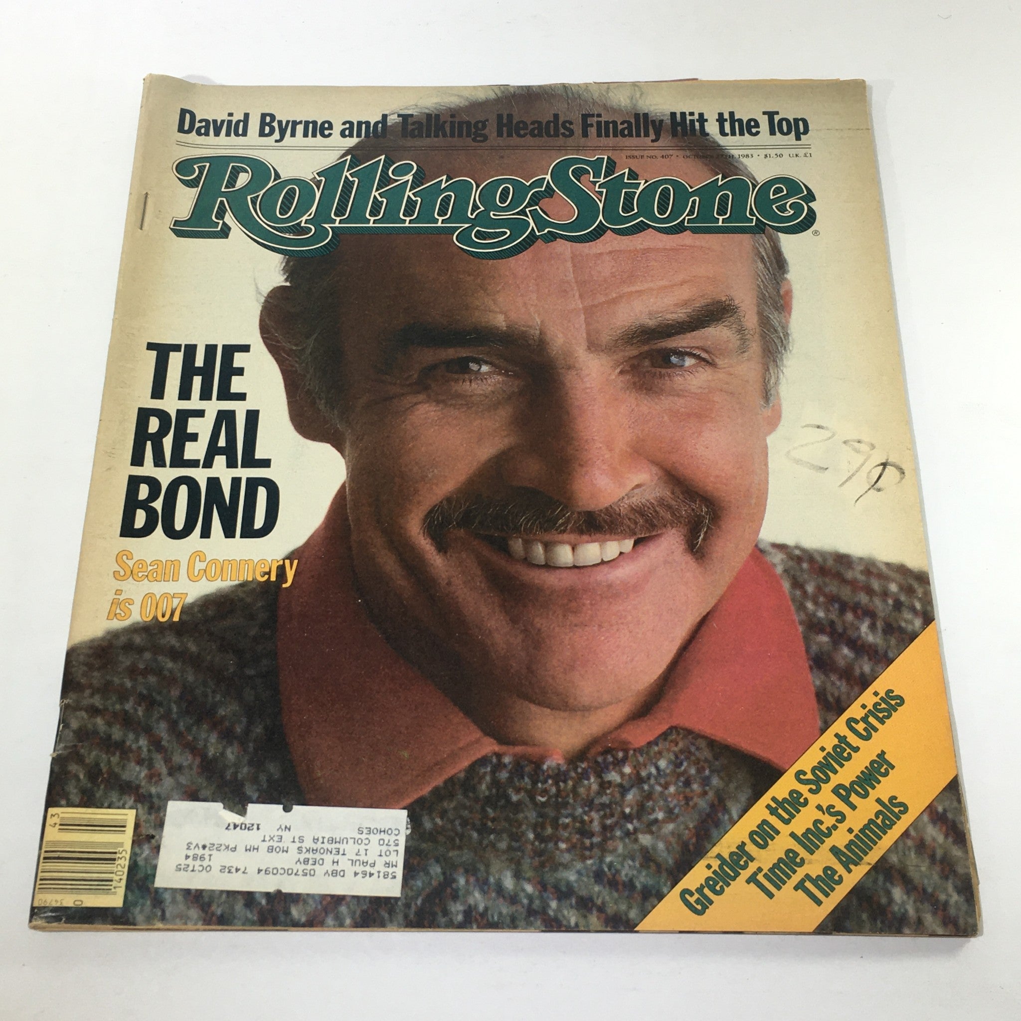 VTG Rolling Stone: October 27 1983 - Sean Connery is The Real Bond 007