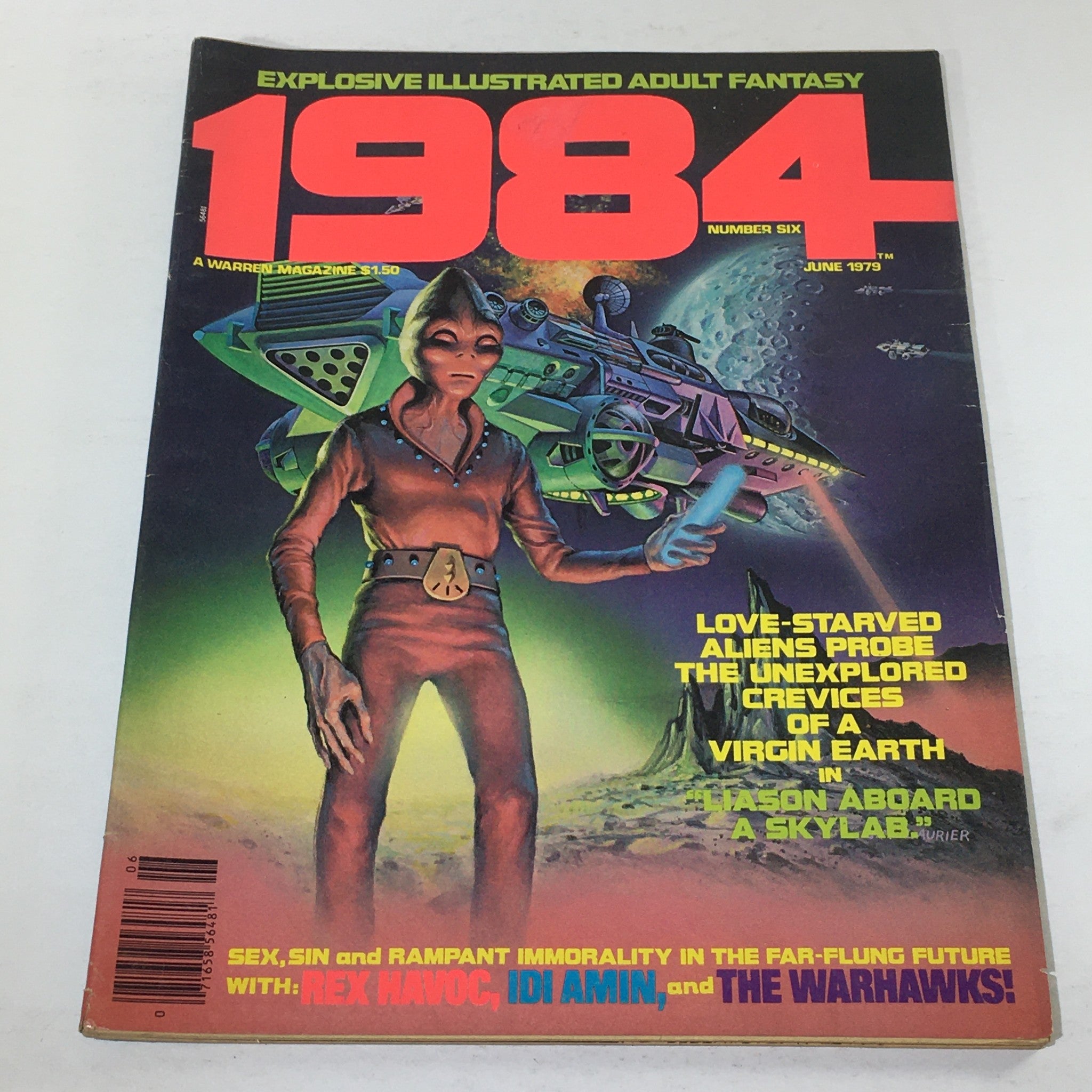 VTG 1984 A Warren Magazine Number Six: June 1979 - Illustrated Adult Fantasy