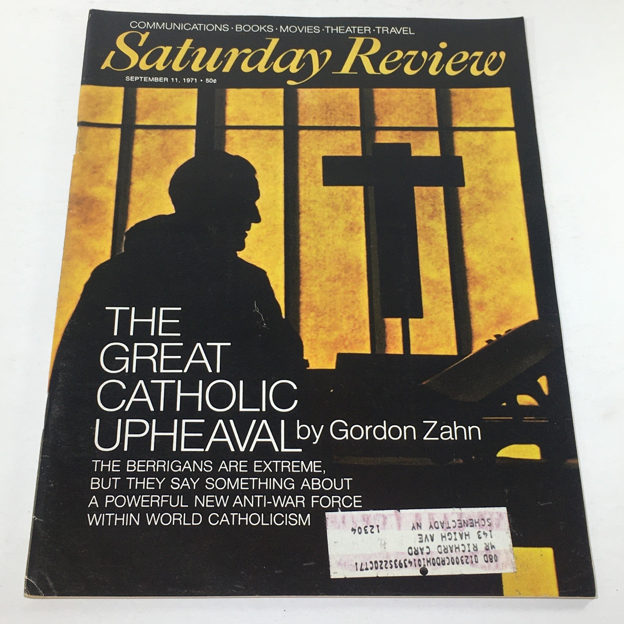 VTG Saturday Review: September 11 1971 - The Great Catholic by Gordon Zahn