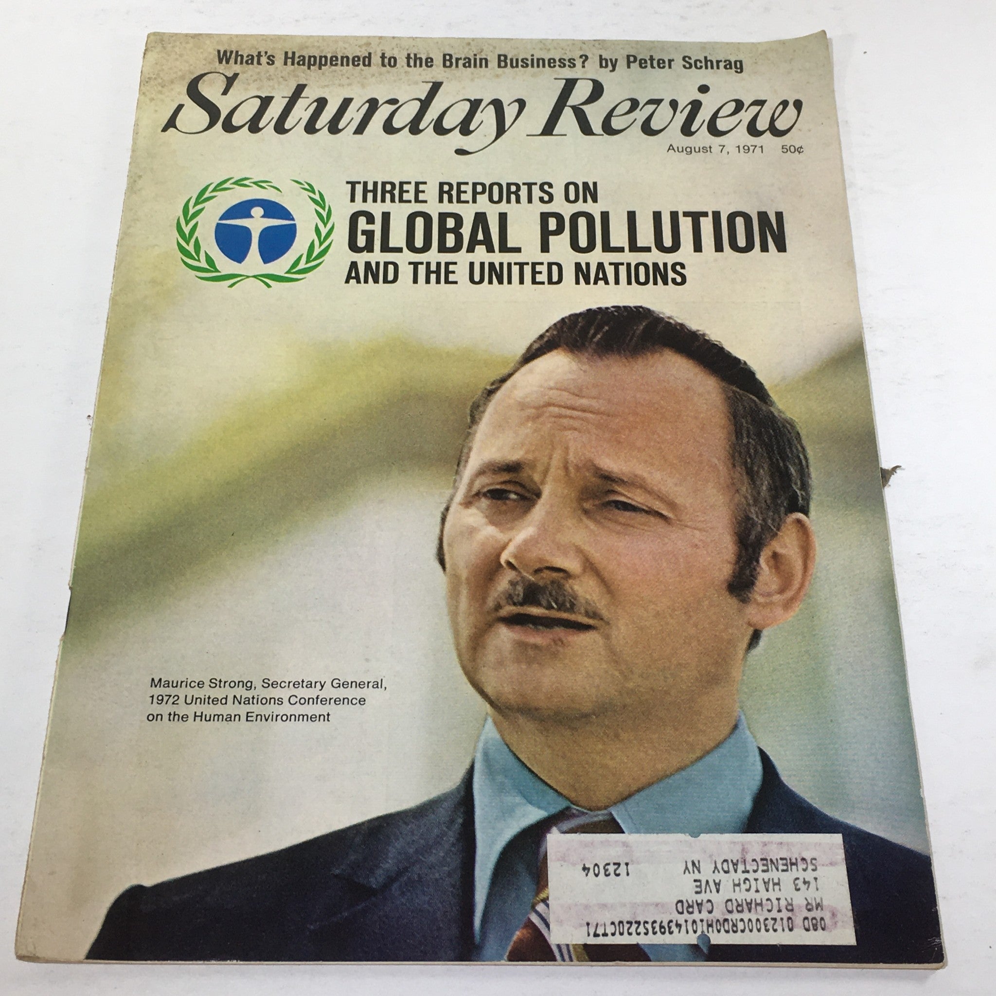 VTG Saturday Review: August 7 1971 - Secretary General Maurice Strong