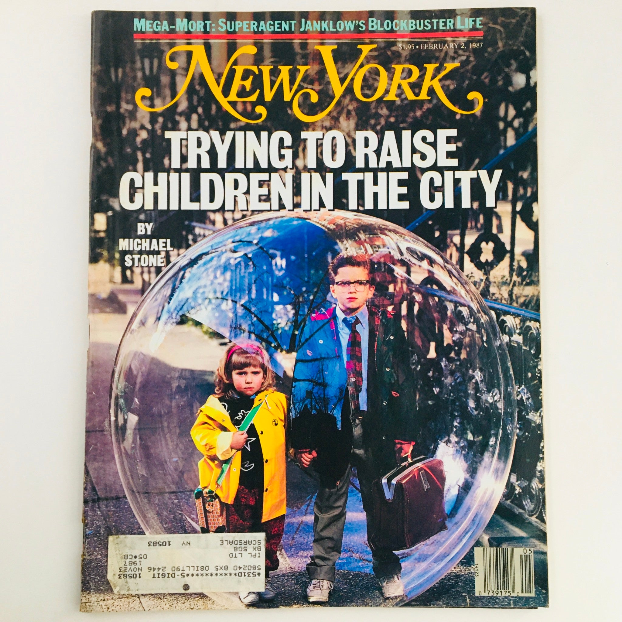 New York Magazine February 2 1987 Trying To Raise Children In The City Feature