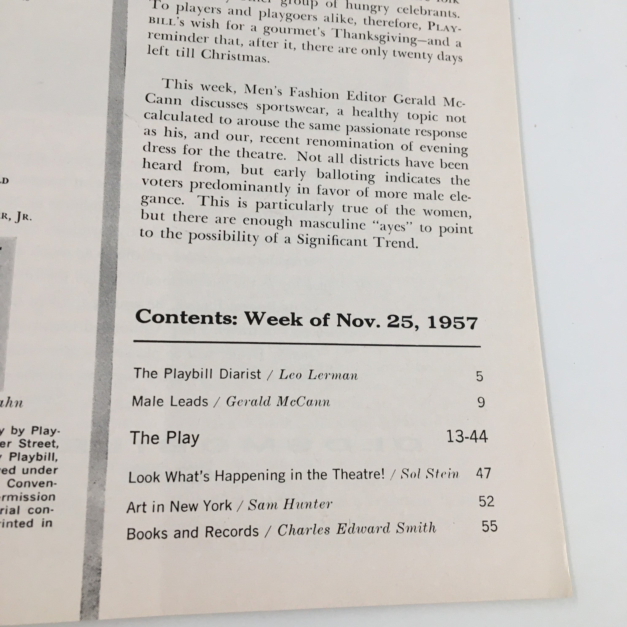 1957 Playbill Helen Hayes Theatre Eugene O'Neill's Long Day's Journey Into Night