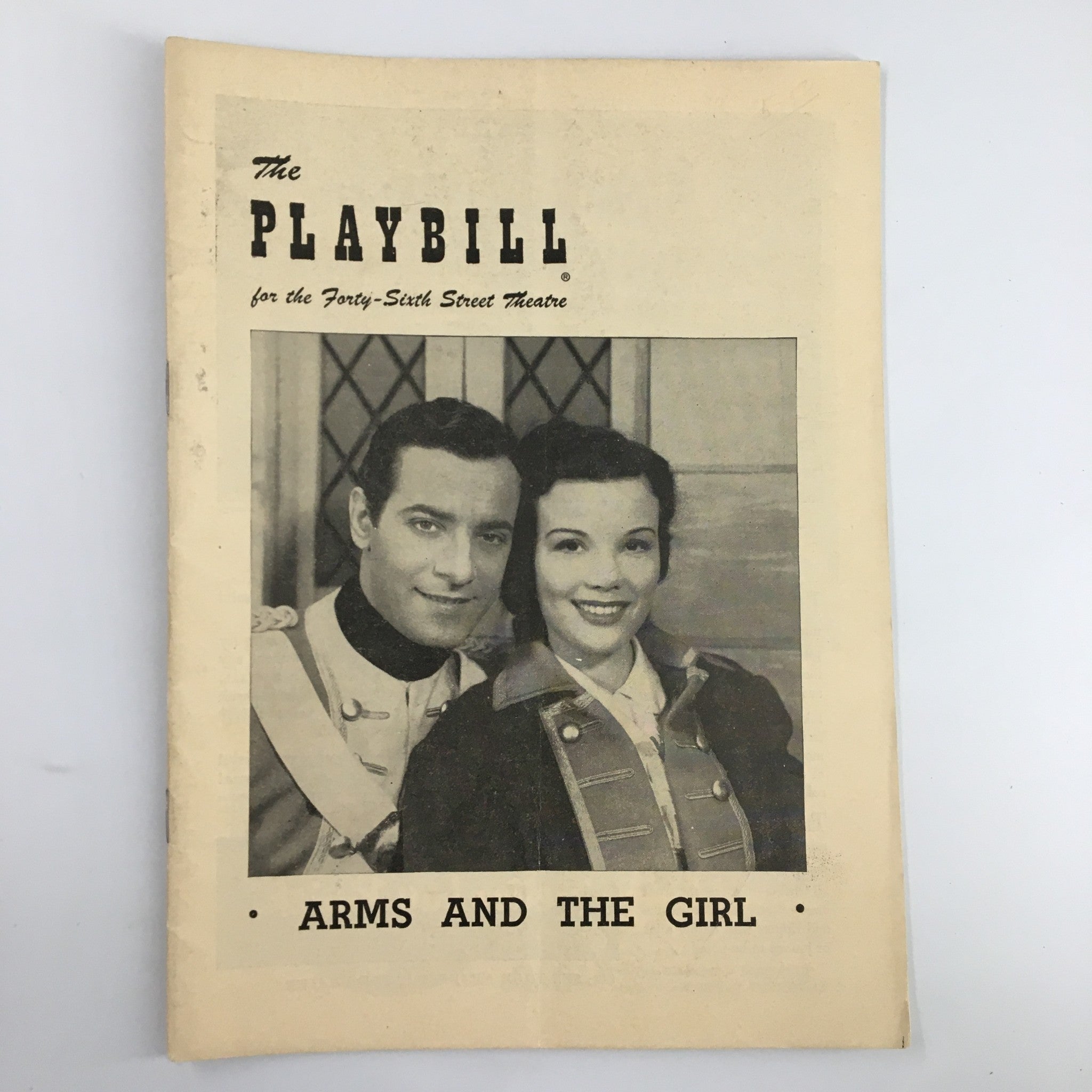 1950 Playbill Forty-Sixth Theatre Nanette Fabray in Arms and the Girl