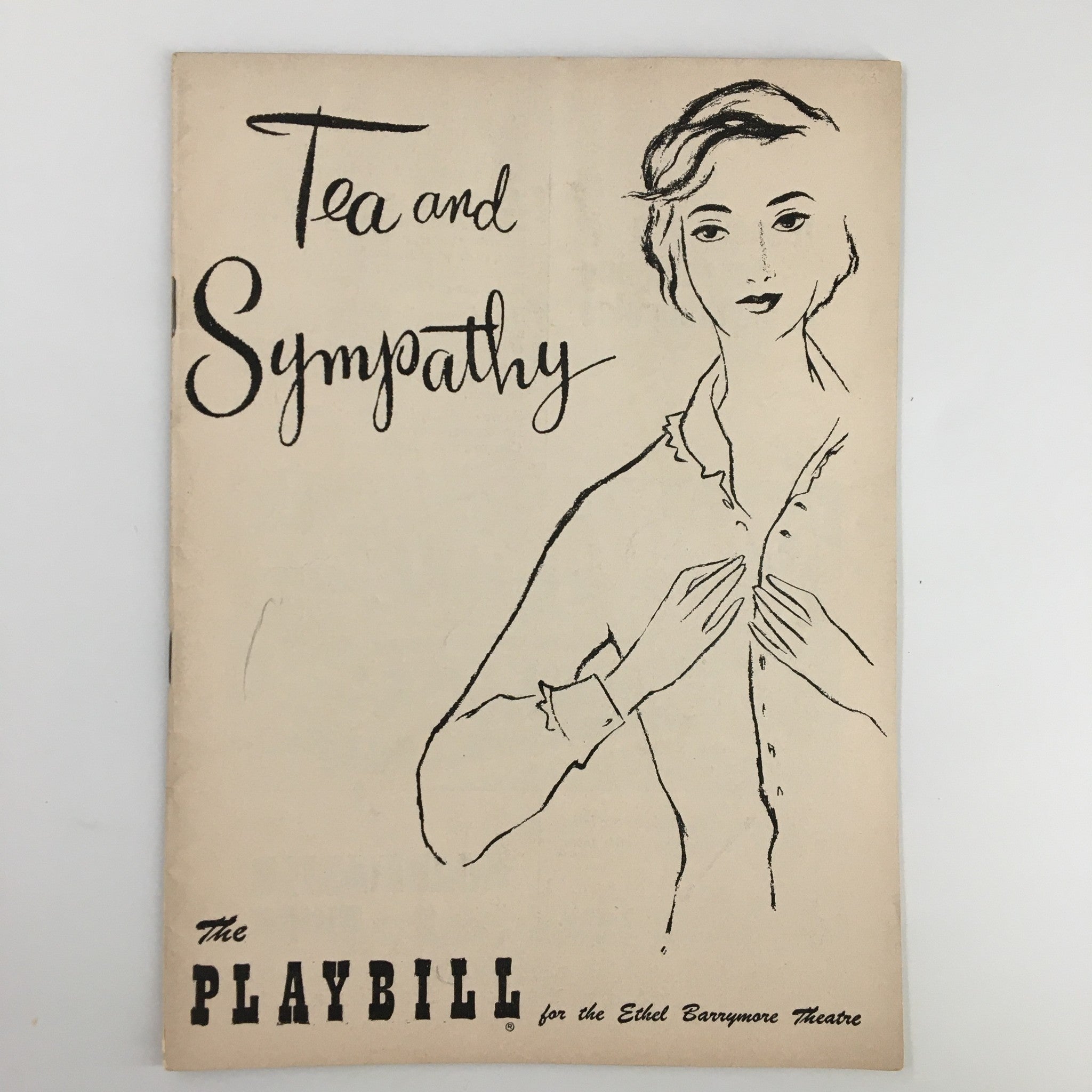 1953 Playbill Ethel Barrymore Theatre Deborah Kerr in Tea and Sympathy