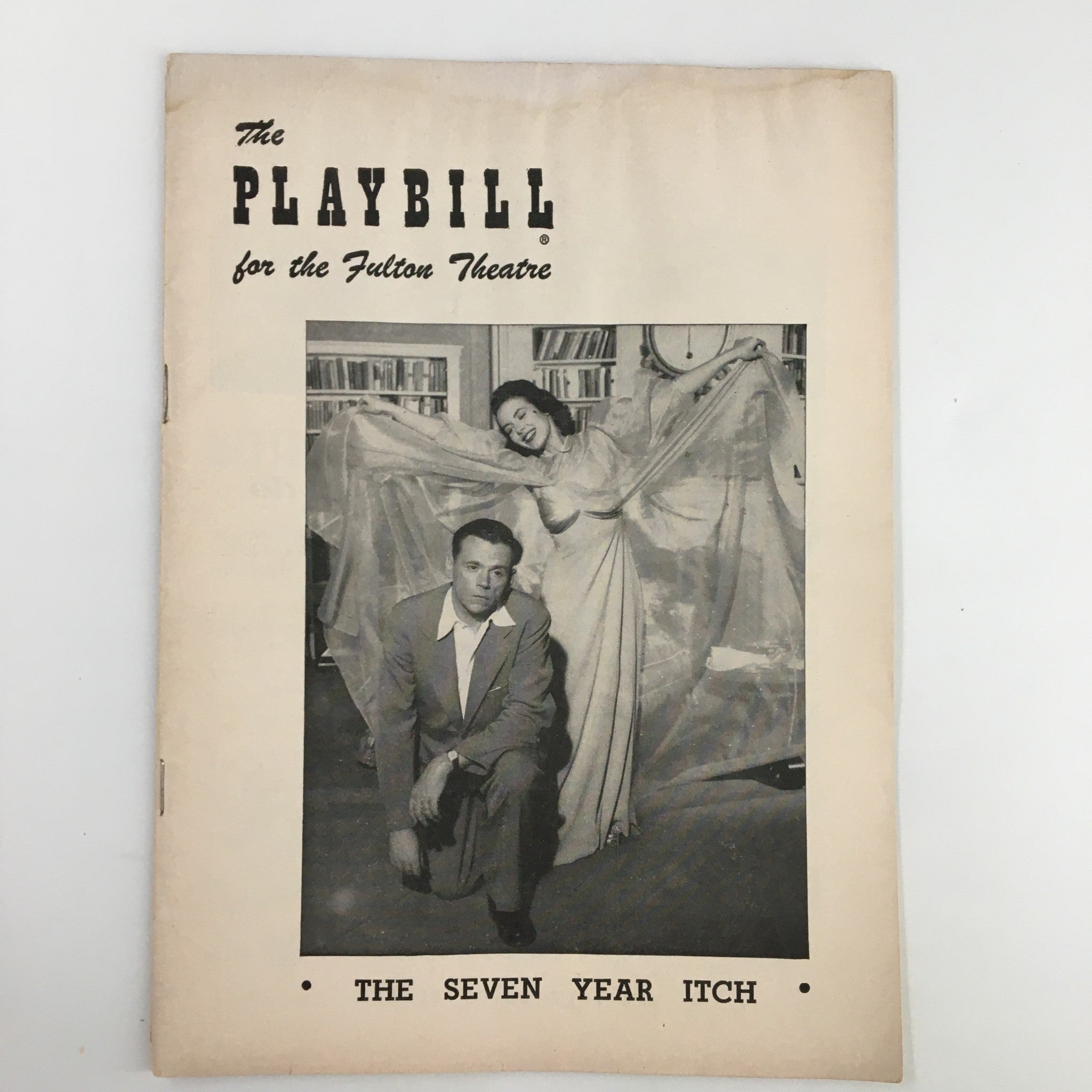 1953 Playbill Fulton Theatre The Seven Year Itch by George Axelrod