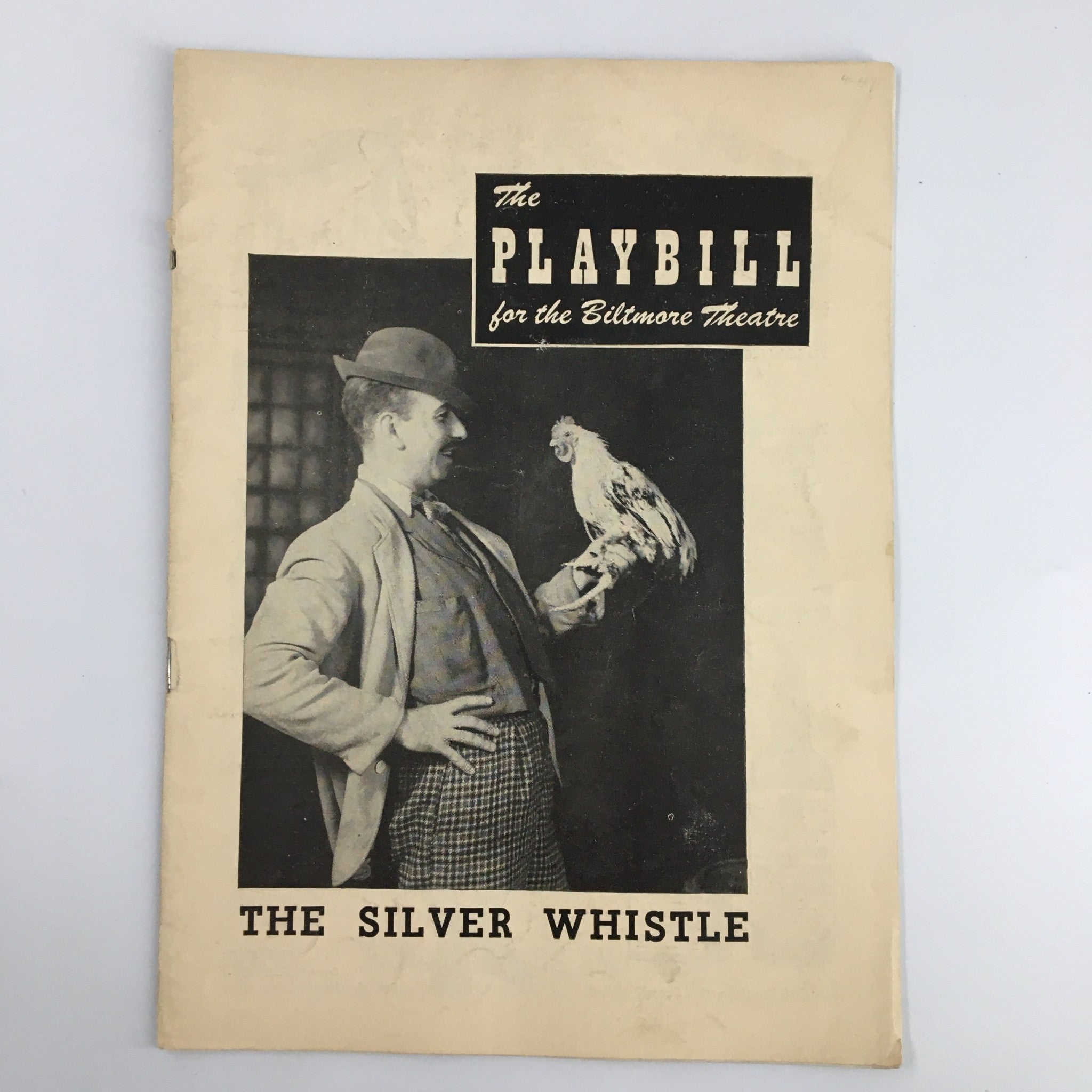 1949 Playbill Biltmore Theatre Jose Ferrer in The Silver Whistle by R. McEnroe