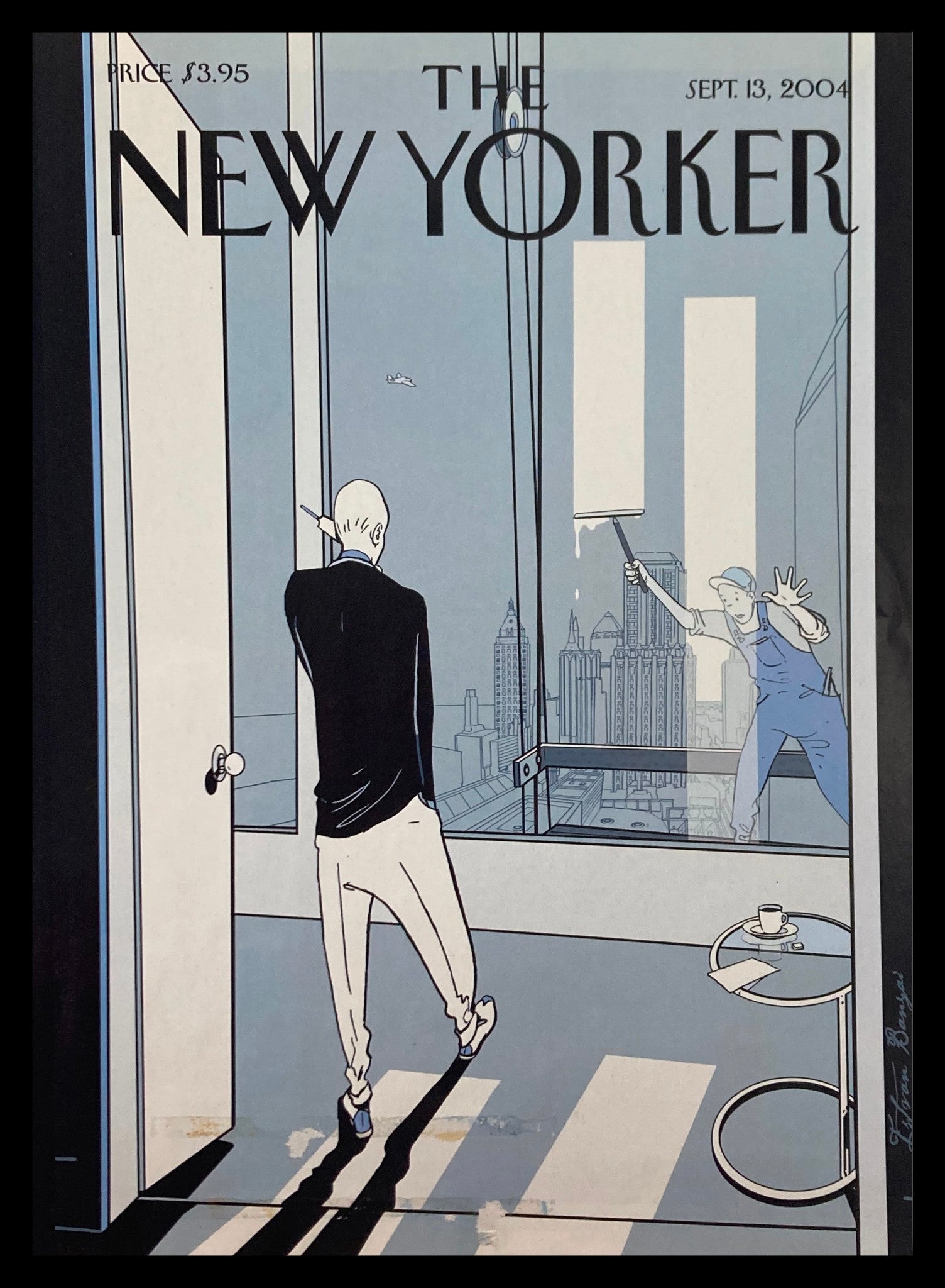 COVER ONLY The New Yorker September 13 2004 Deja Vu by Istvan Banyai