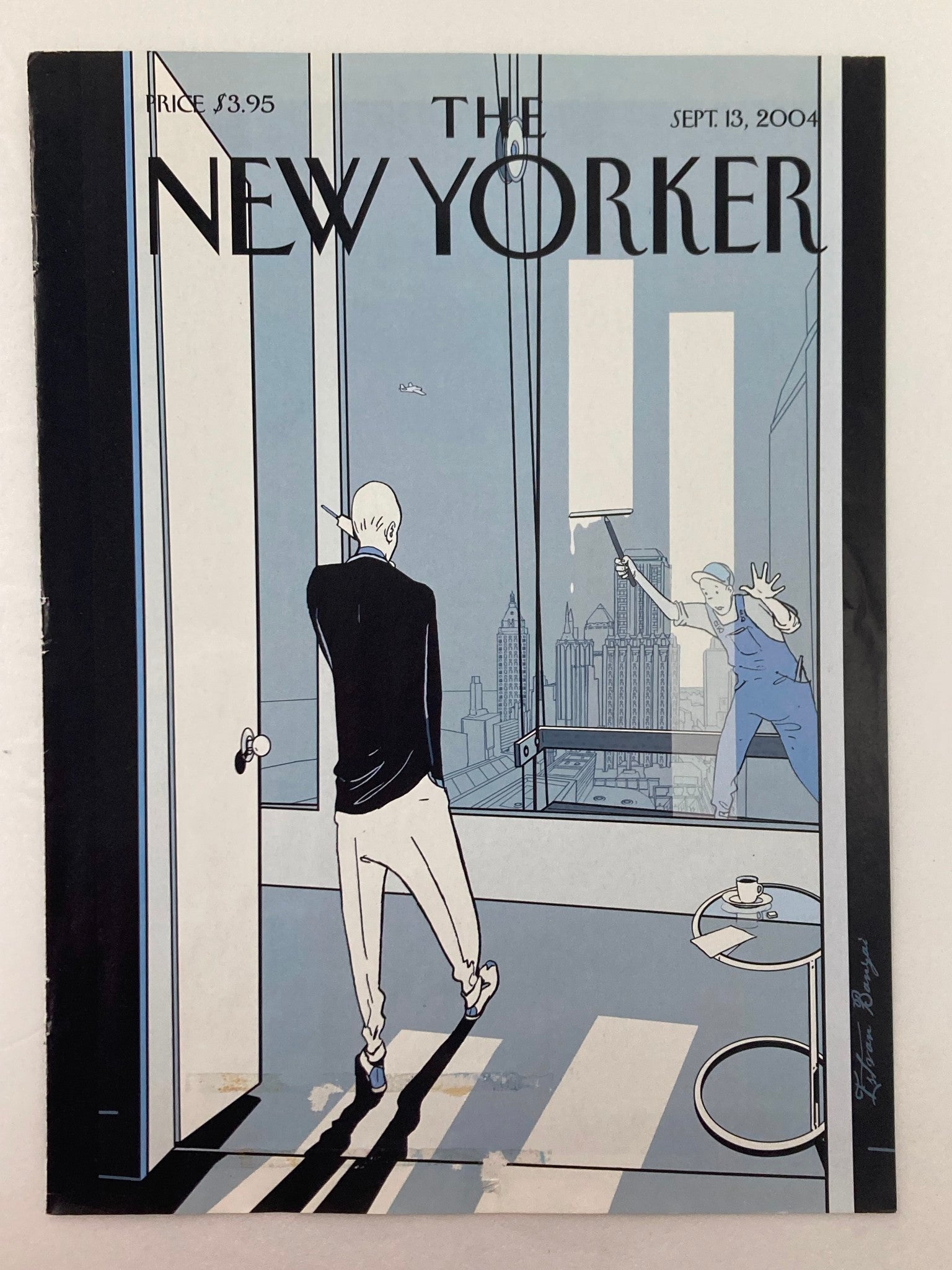 COVER ONLY The New Yorker September 13 2004 Deja Vu by Istvan Banyai