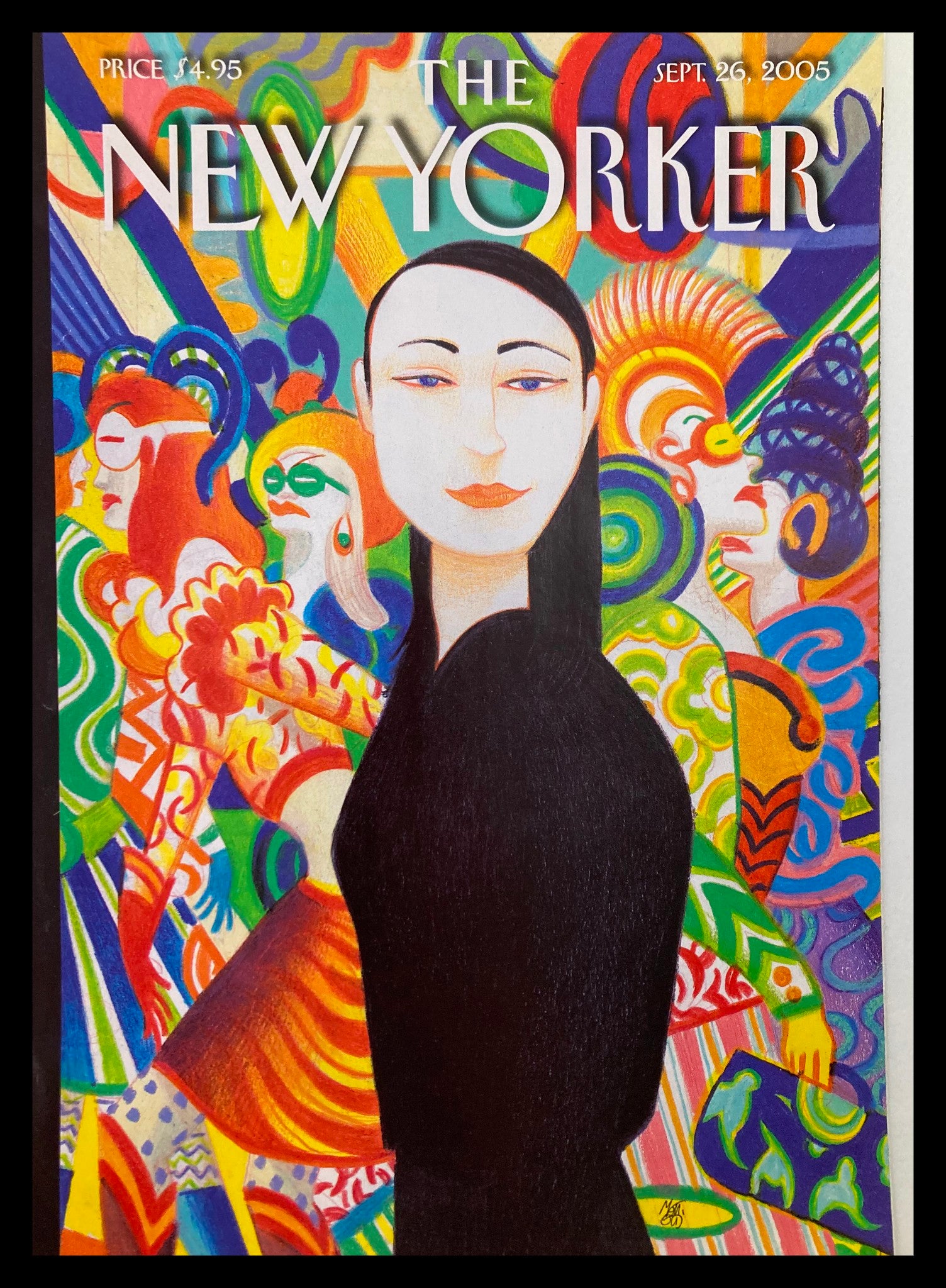 COVER ONLY The New Yorker September 26 2005 Reconstruction by Lorenzo Mattotti