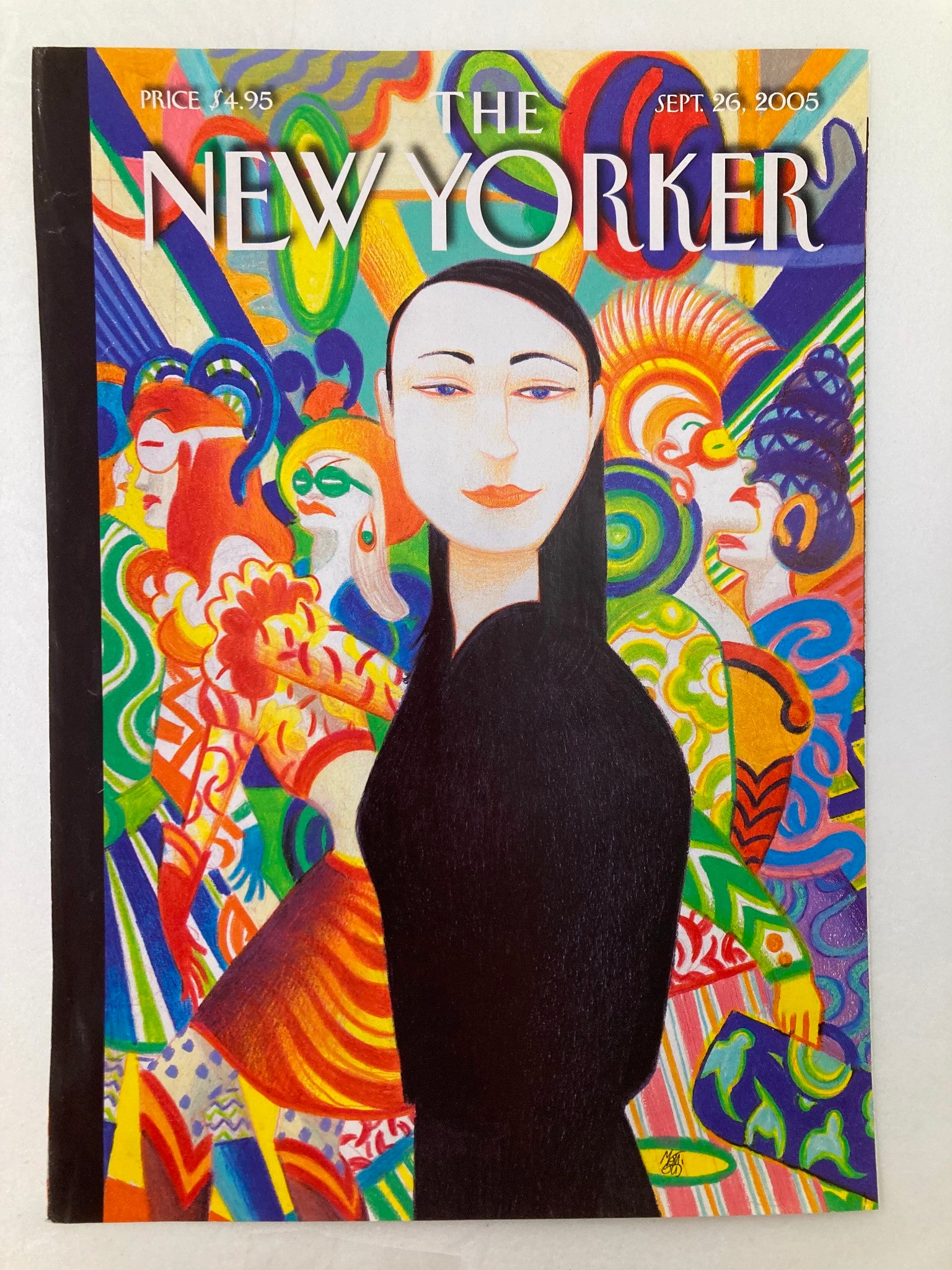 COVER ONLY The New Yorker September 26 2005 Reconstruction by Lorenzo Mattotti