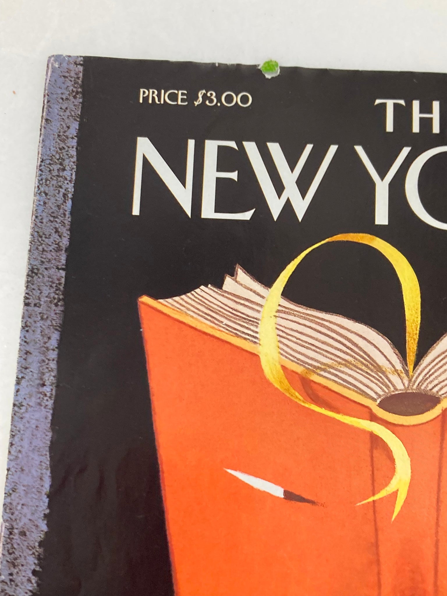 COVER ONLY The New Yorker October 2 2000 Page-Turner by Ana Juan