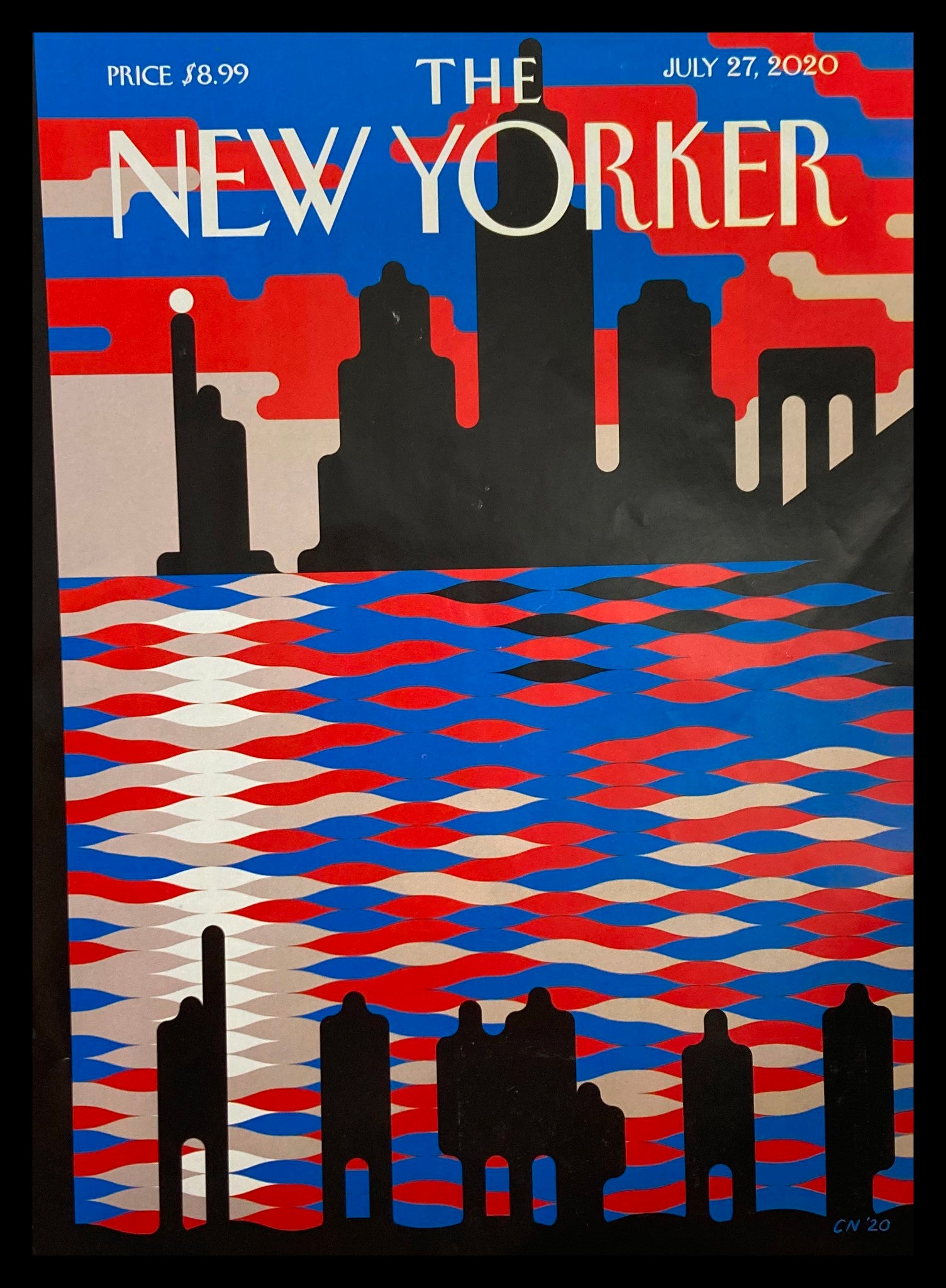 COVER ONLY The New Yorker July 27 2020 Voices of Change by C. Niemann No Label