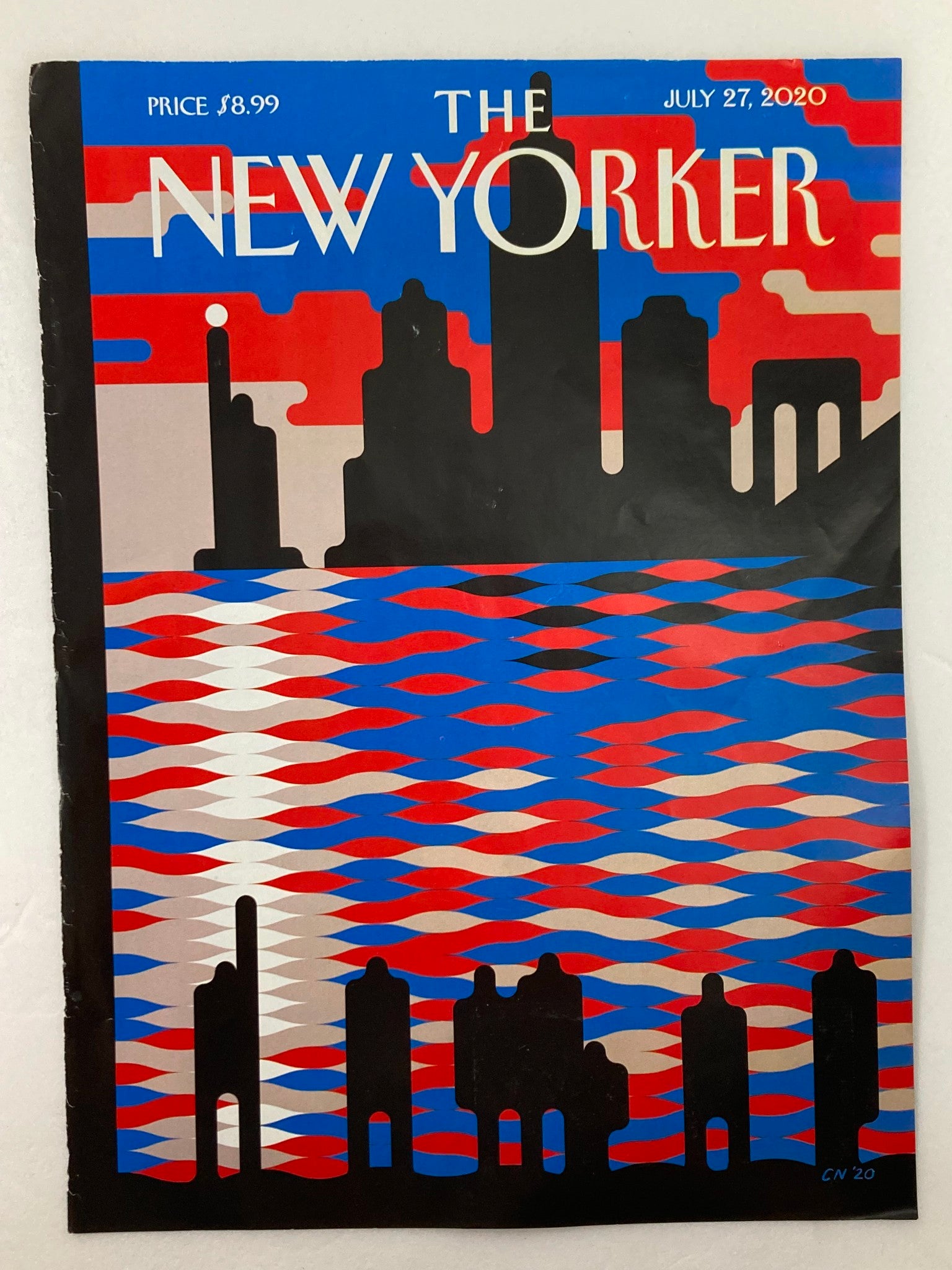 COVER ONLY The New Yorker July 27 2020 Voices of Change by C. Niemann No Label