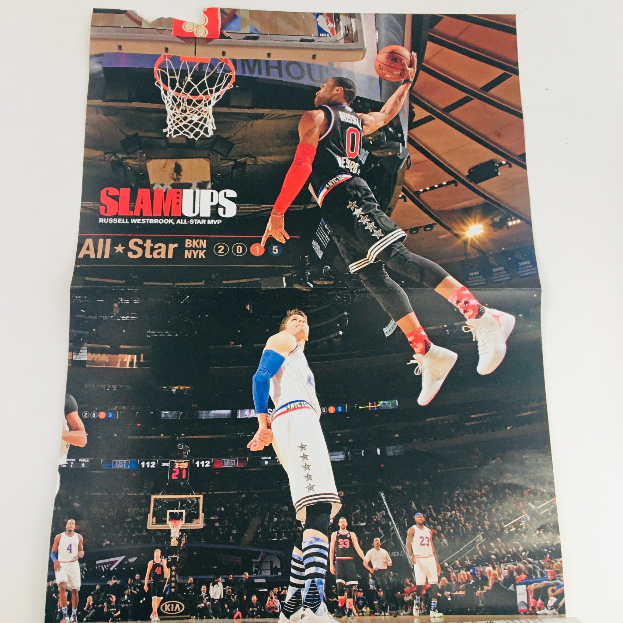 Slam Magazine May 2015 #187 Anthony Davis & Gordon Hayward, Includes Poster