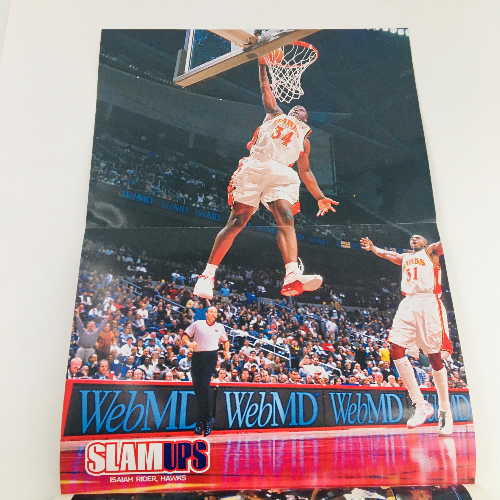 Slam Magazine April 2000 Vince Carter & Bobby Phills Memoir, Includes Poster