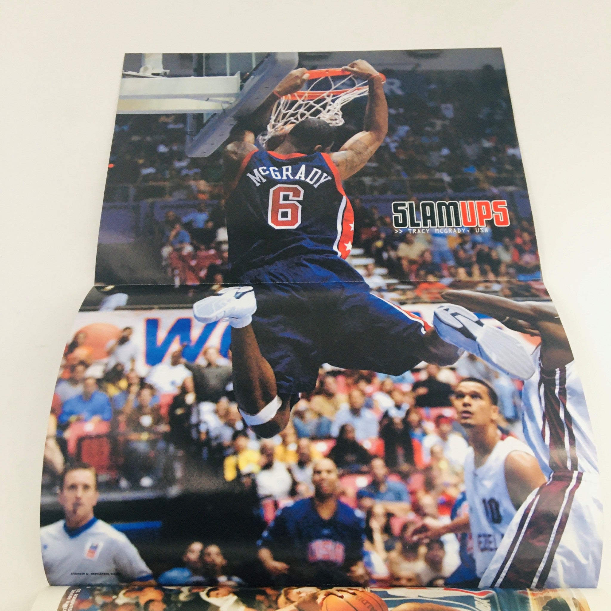 Slam Magazine November 2003 NBA Carmelo Anthony & Gilbert Arenas Includes Poster