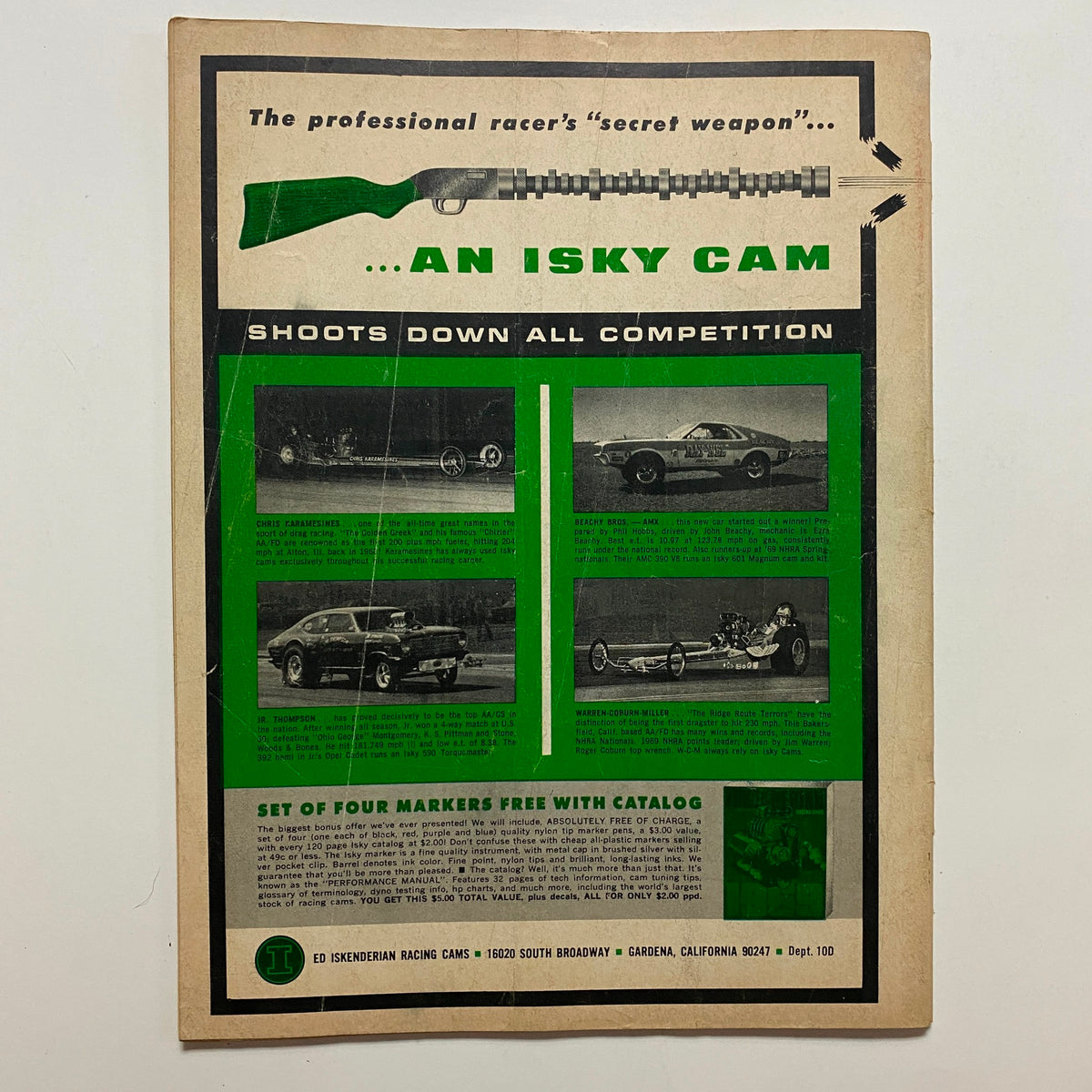 VTG Drag Racing Magazine Oct 1969