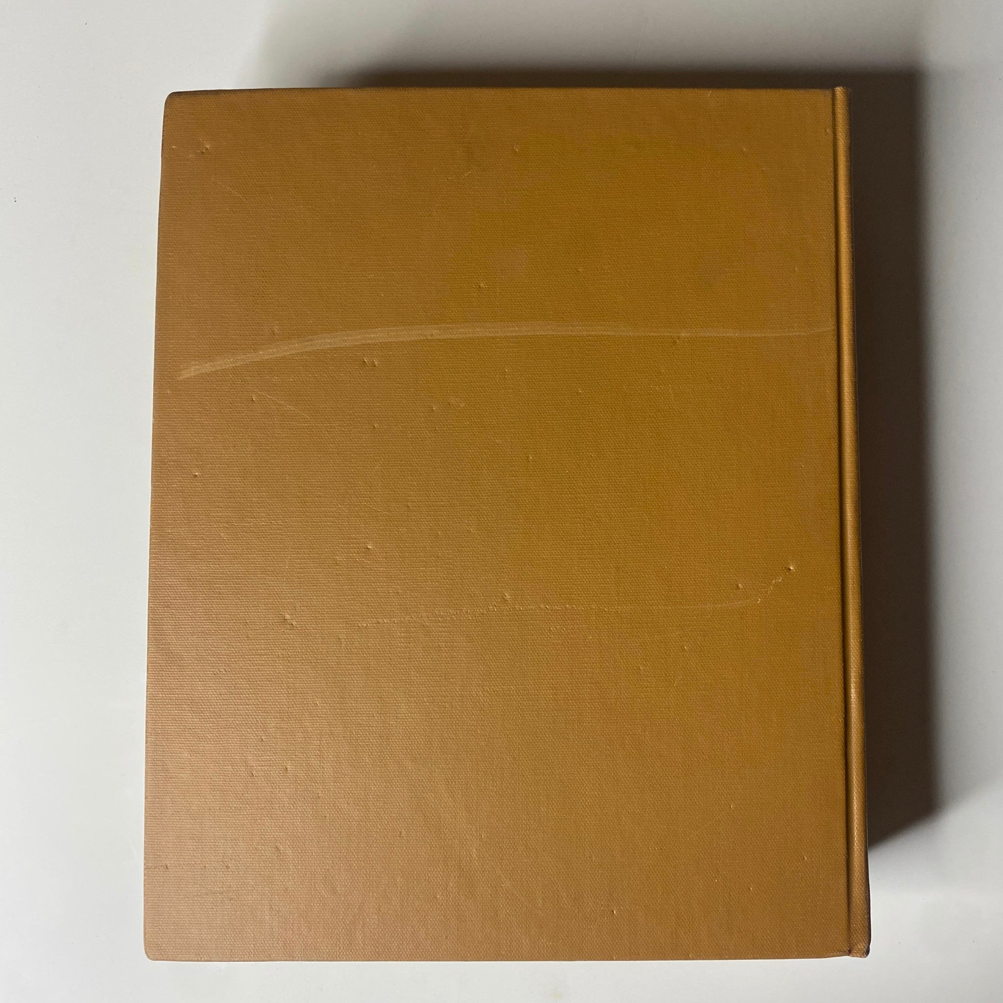 The New York Times Library Edition Bound Magazine 1968 September - October, featuring a front cover view showcasing a vintage brown textured binding with subtle marks, reflecting its good condition as part of a historical collection.