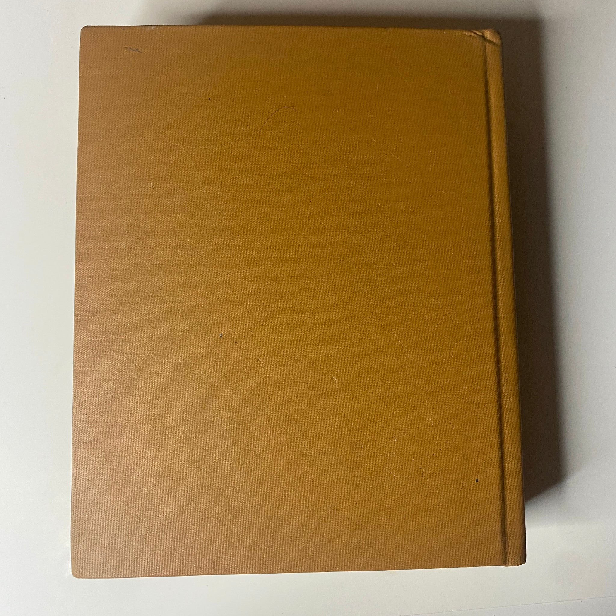 The New York Times Library Bound Magazine 1968 November - December back cover featuring a plain brown cover, emphasizing the magazine's classic and timeless appeal.
