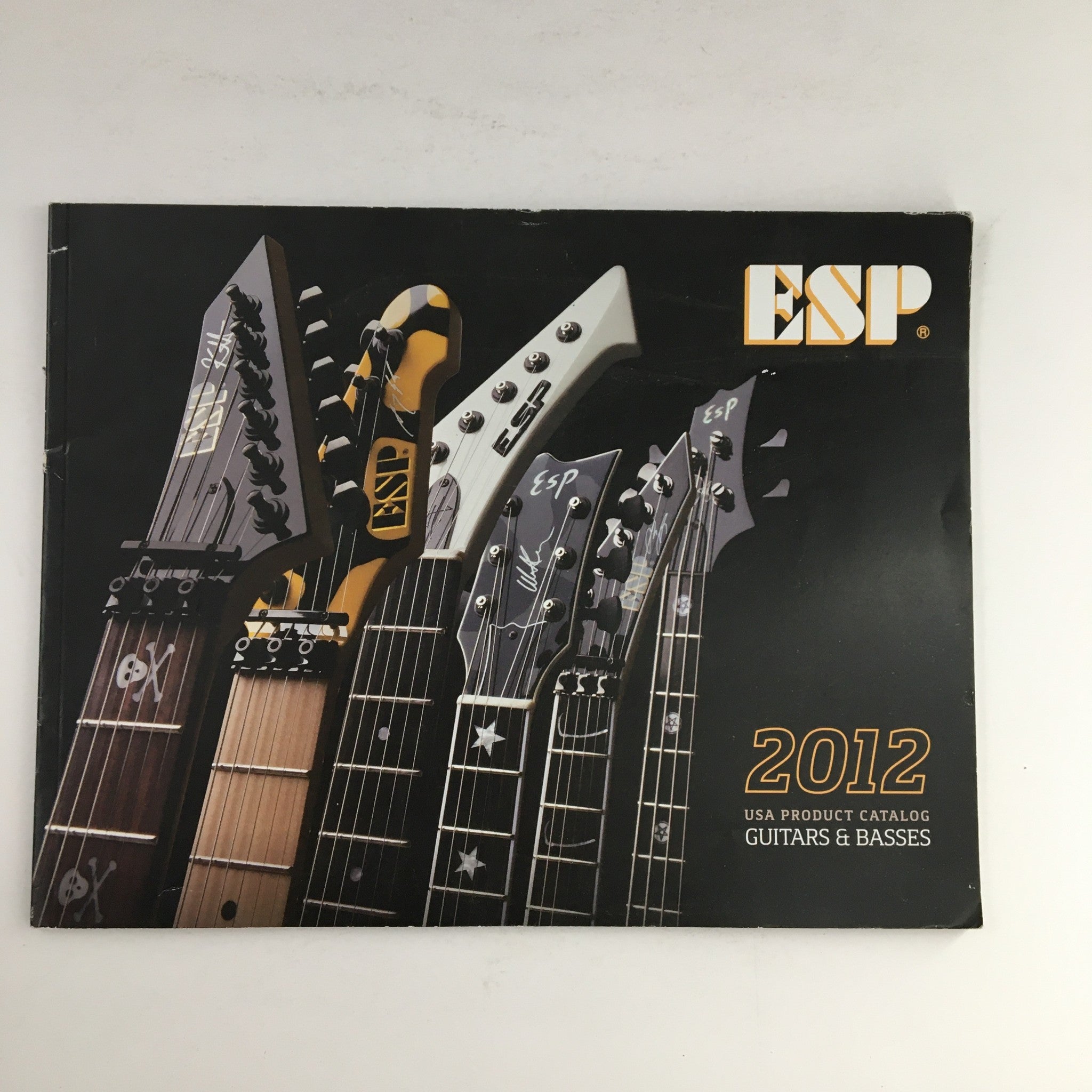 ESP Guitars 2012 USA Product Catalog of Guitars and Basses