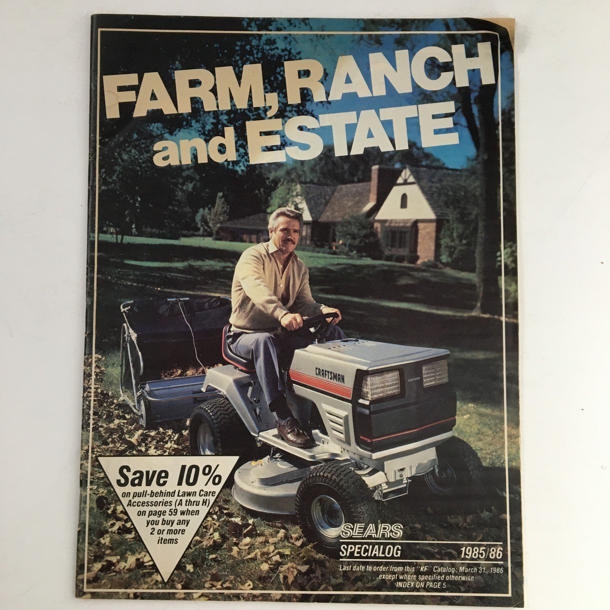 Sears 1985-1986 Farm, Ranch and Estate Special Catalog