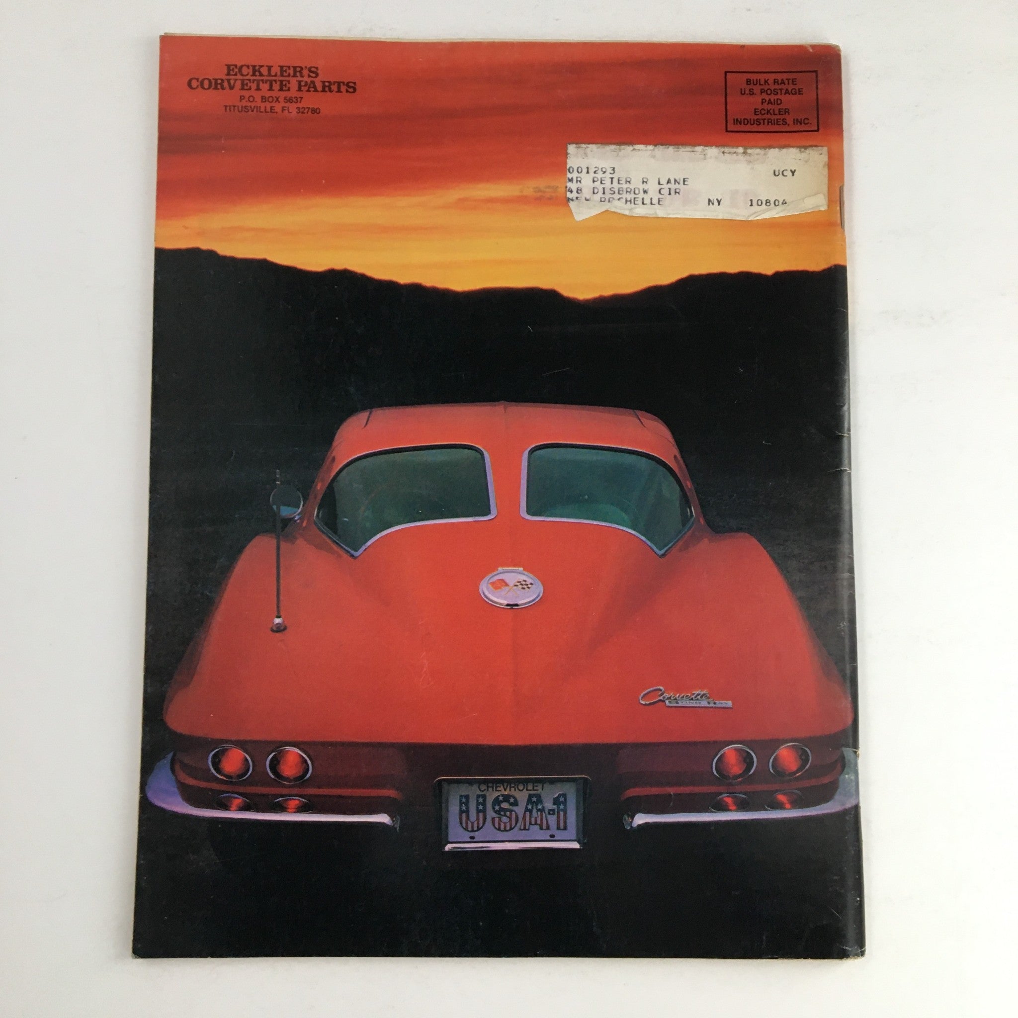 Complete Line of Corvette Parts & Accessories Eckler Corvette Parts 1983 Catalog