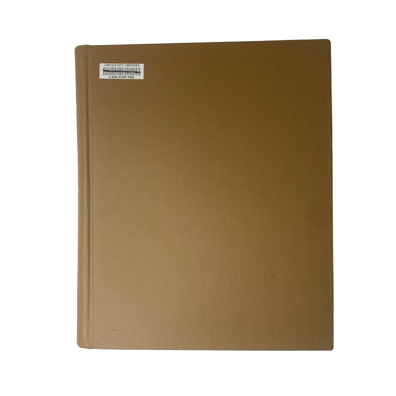 Cover of the New York Times Bound Magazine, 1971 November - December, featuring a clean brown hardcover design with a library stamp