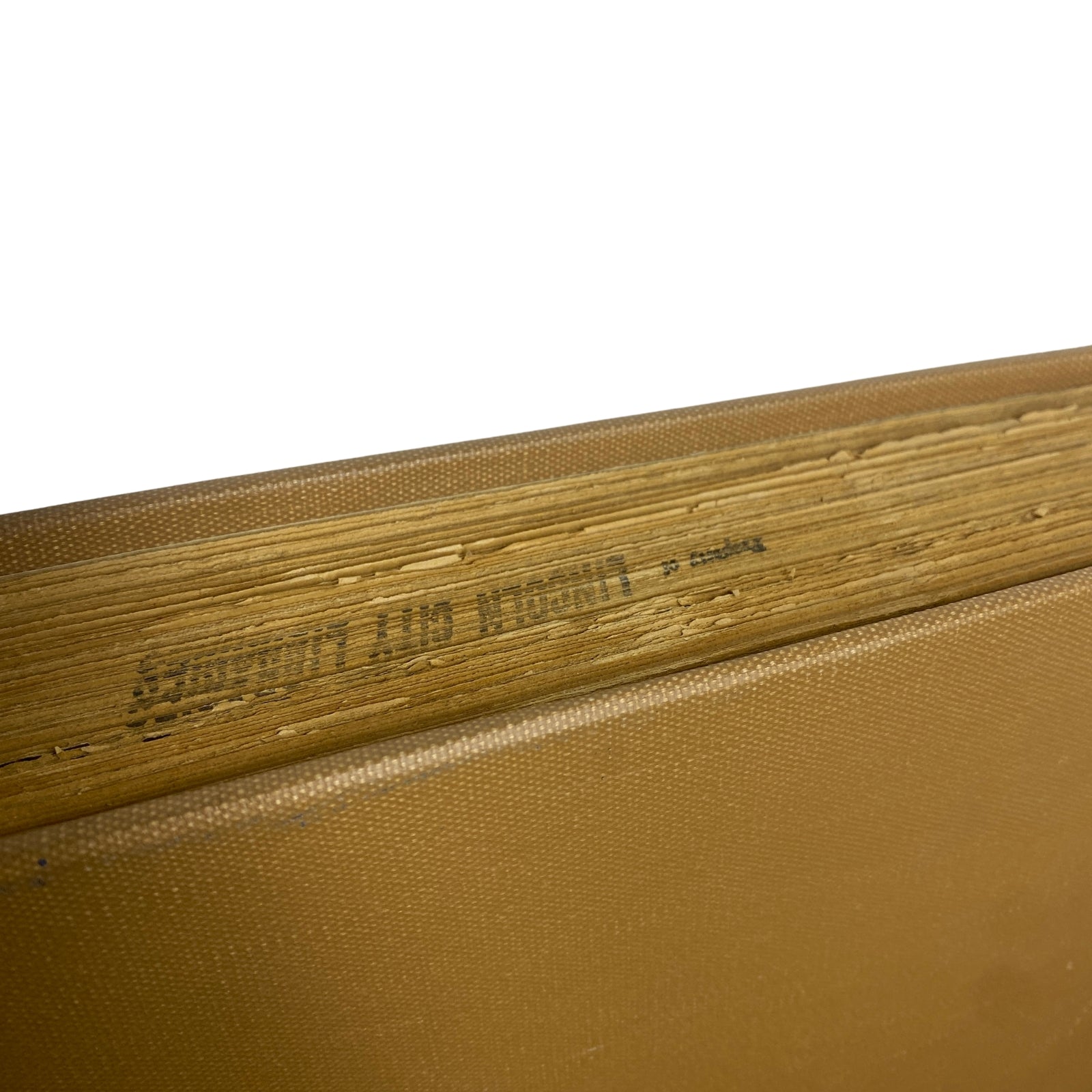 The New York Times Library Edition Bound Magazine 1971 March - April, featuring the spine of the hardcover book showing library markings and wear.