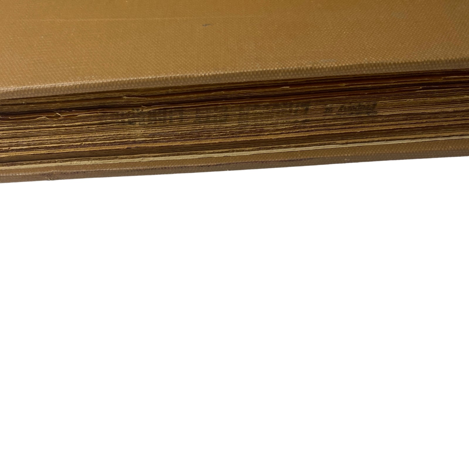Side view of the hardcover of The New York Times Library Edition Bound Magazine 1971 July - August, showcasing its preserved condition and library stamp.
