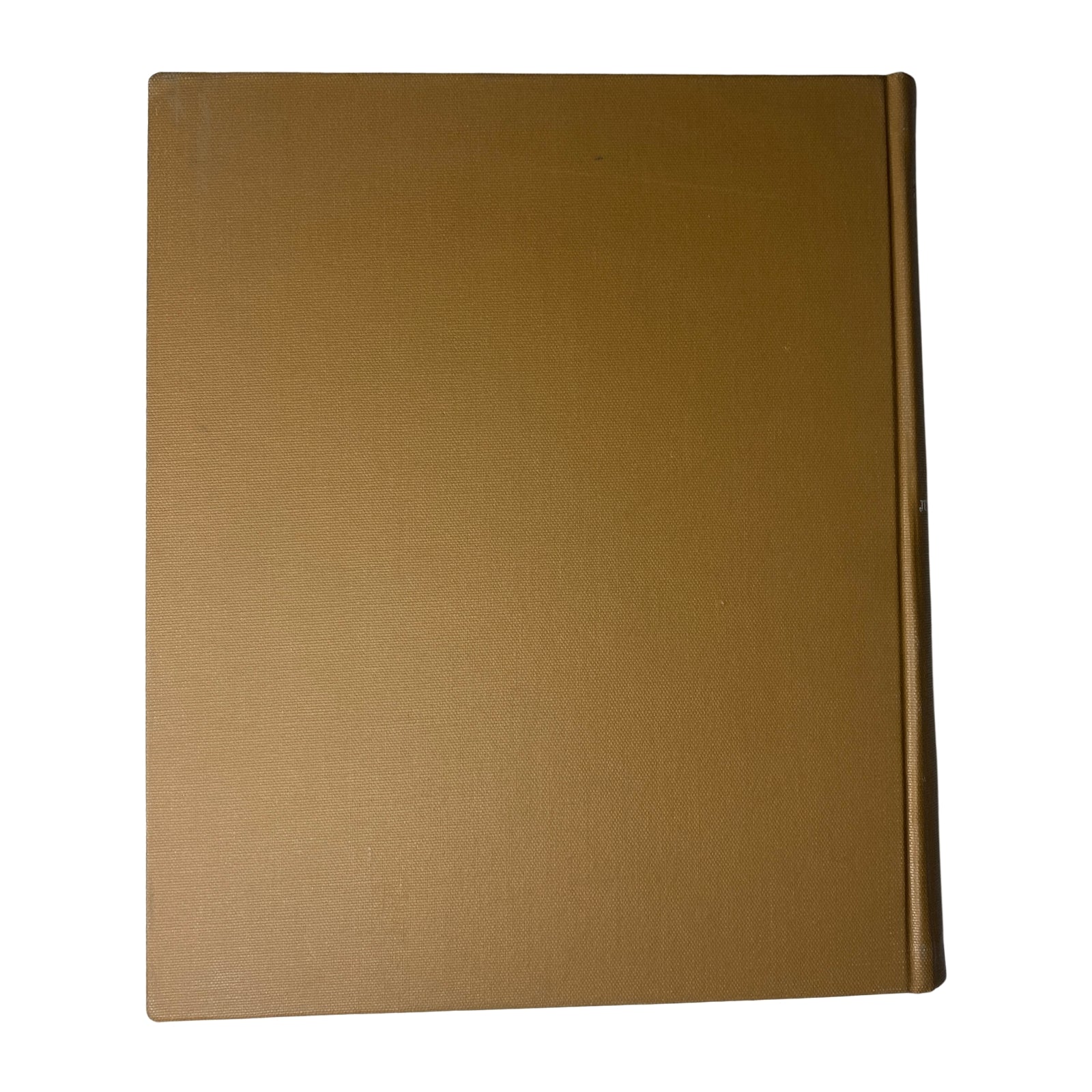 Front cover view of The New York Times Library Edition Bound Magazine 1971 July - August, featuring a light brown cover.