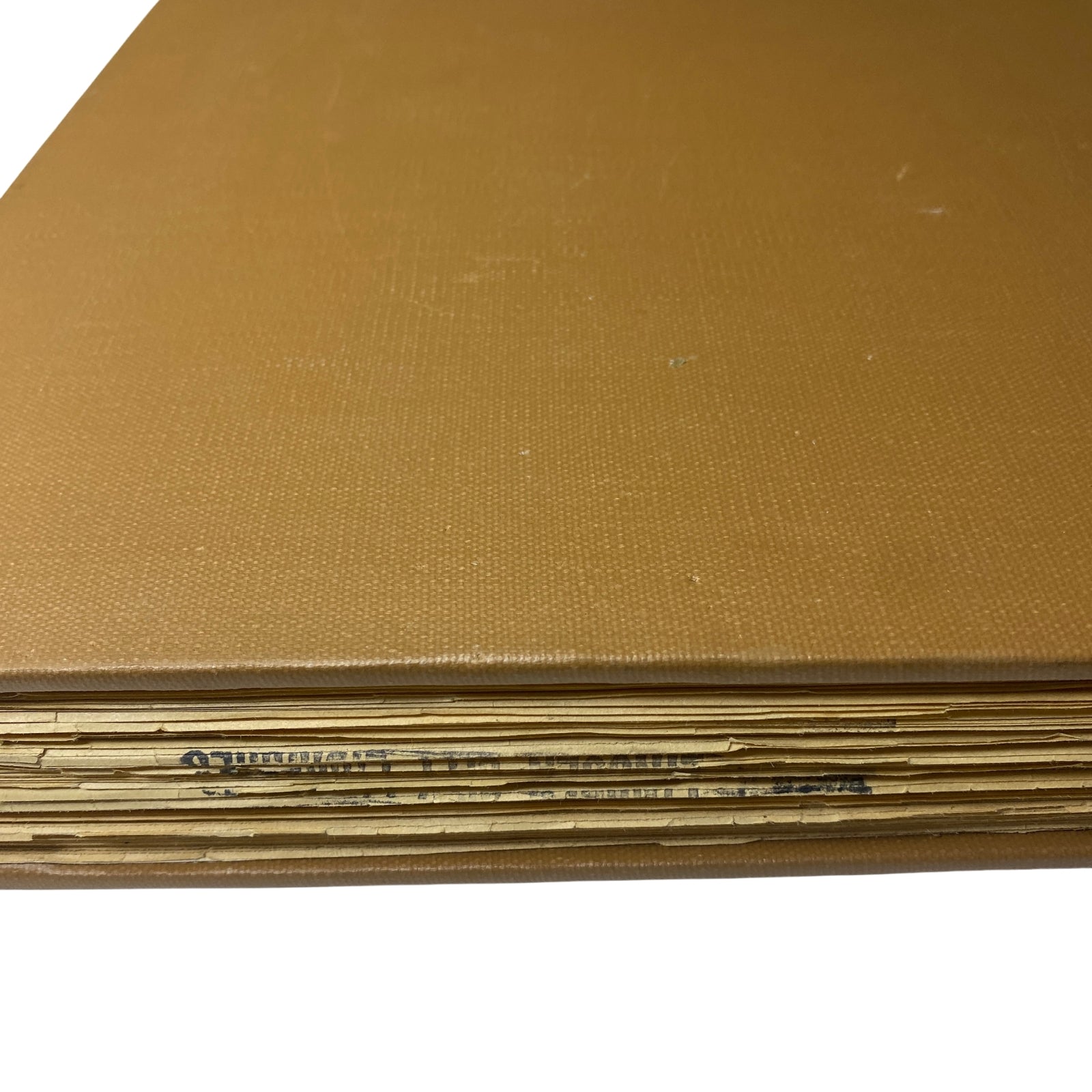 The New York Times Library Edition Bound Magazine 1971 May - June showcasing the side view of the book's spine, illustrating its vintage hardcover condition and archival qualities.