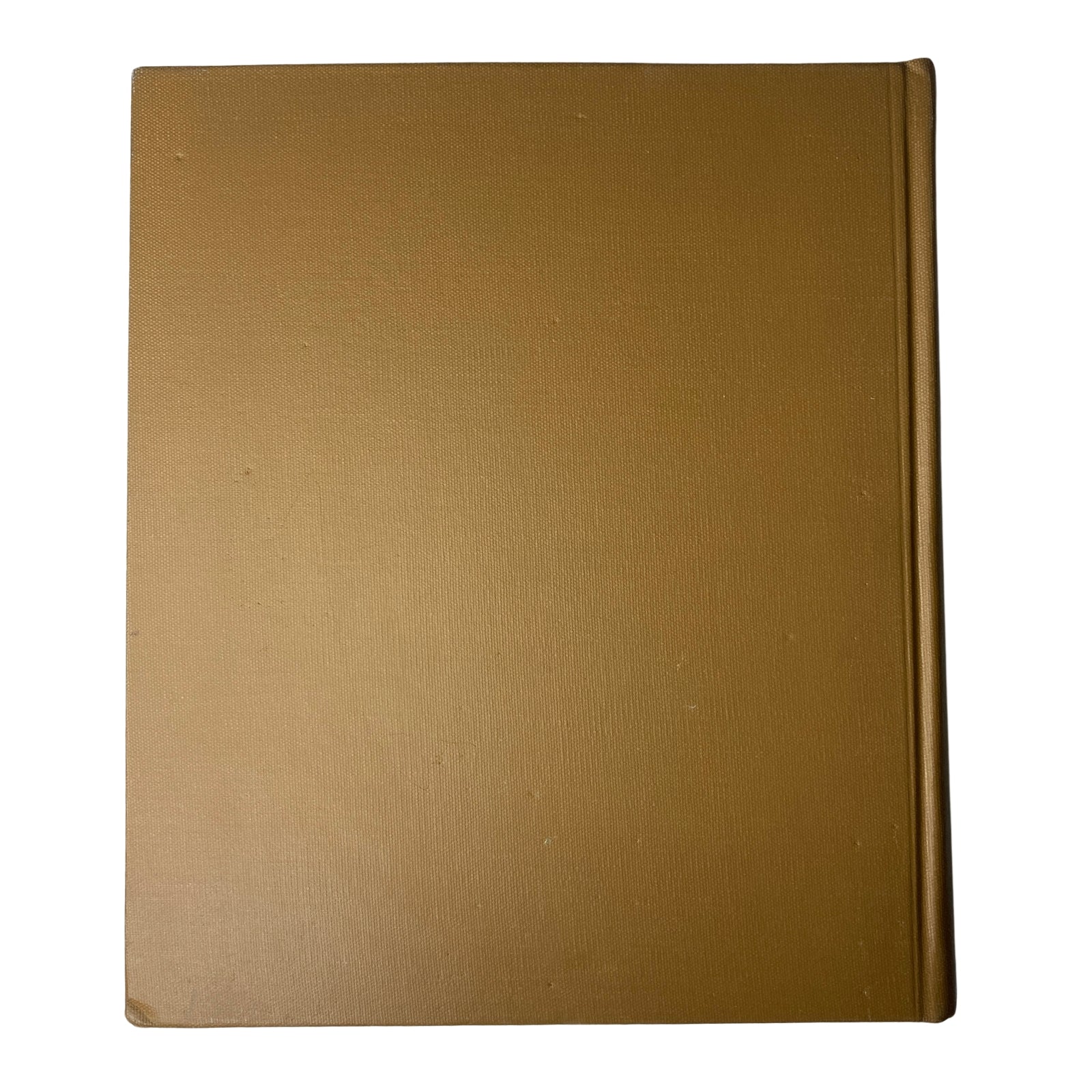 The New York Times Library Edition Bound Magazine 1971 May - June displaying the front cover of the book in a minimalist golden hue, representing its library edition status and timeless design.