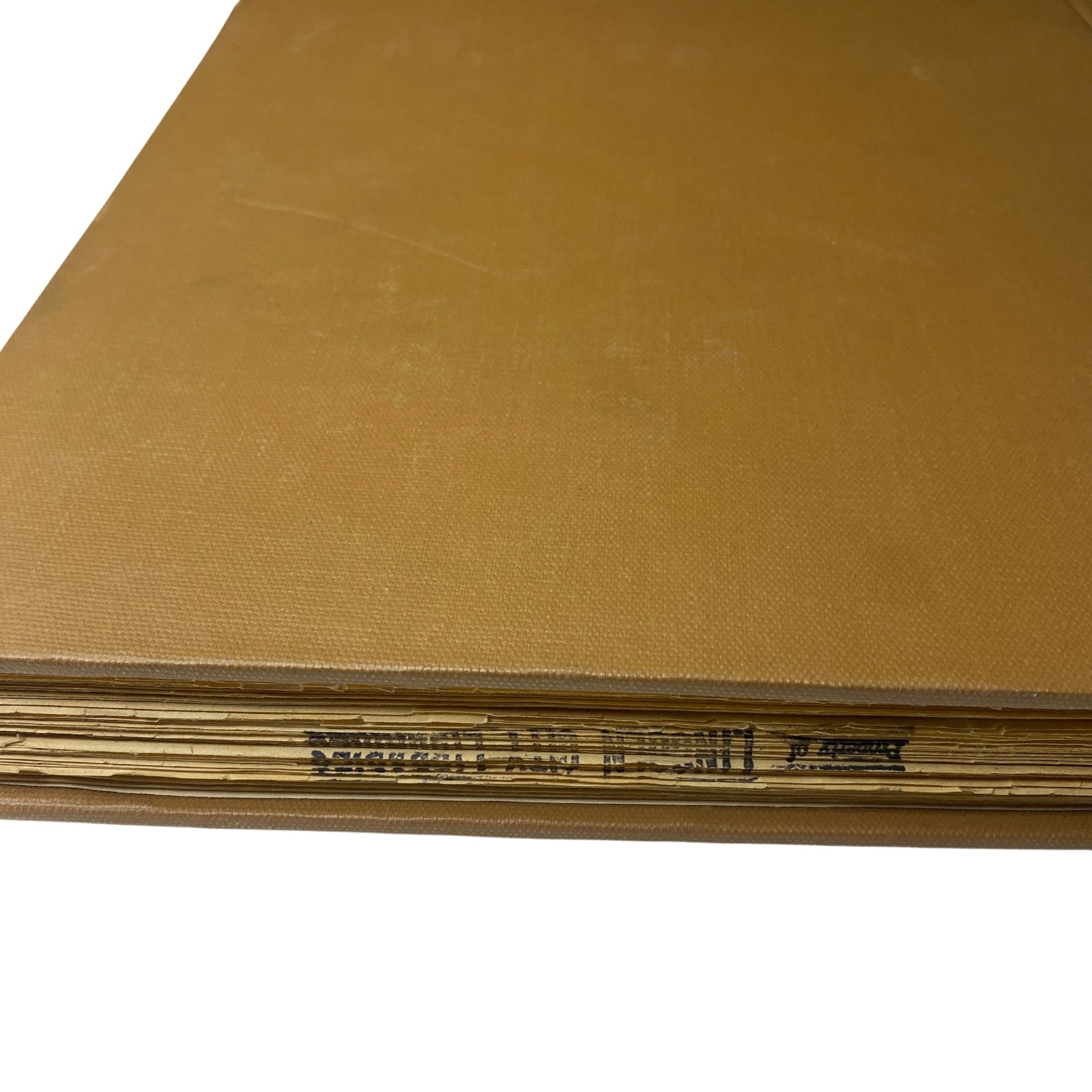 Spine view of The New York Times Library Edition Bound Magazine 1972 January - February, showcasing a vintage hardcover binding.