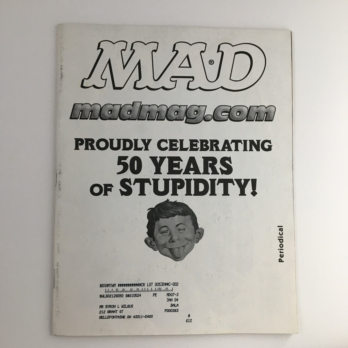 Mad Magazine July 2002 Star Wars Vintage