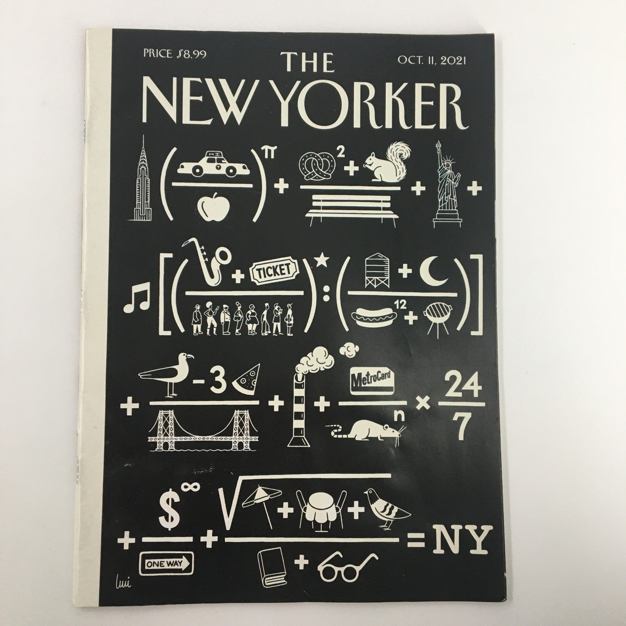 The New Yorker Full Magazine October 11 2021 Magic Formula by Luci Gutierrez