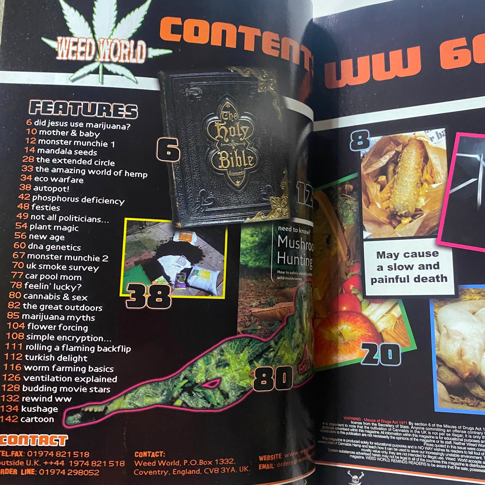 Weed World Magazine Issue 66 Cannabis & S*x and The Great Outdoors No Label